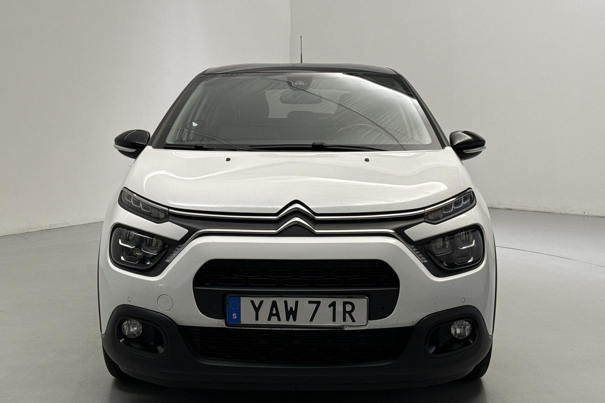 Citroen C3 PureTech (110hk) - 3 874 mil - Automat - vit - 2022