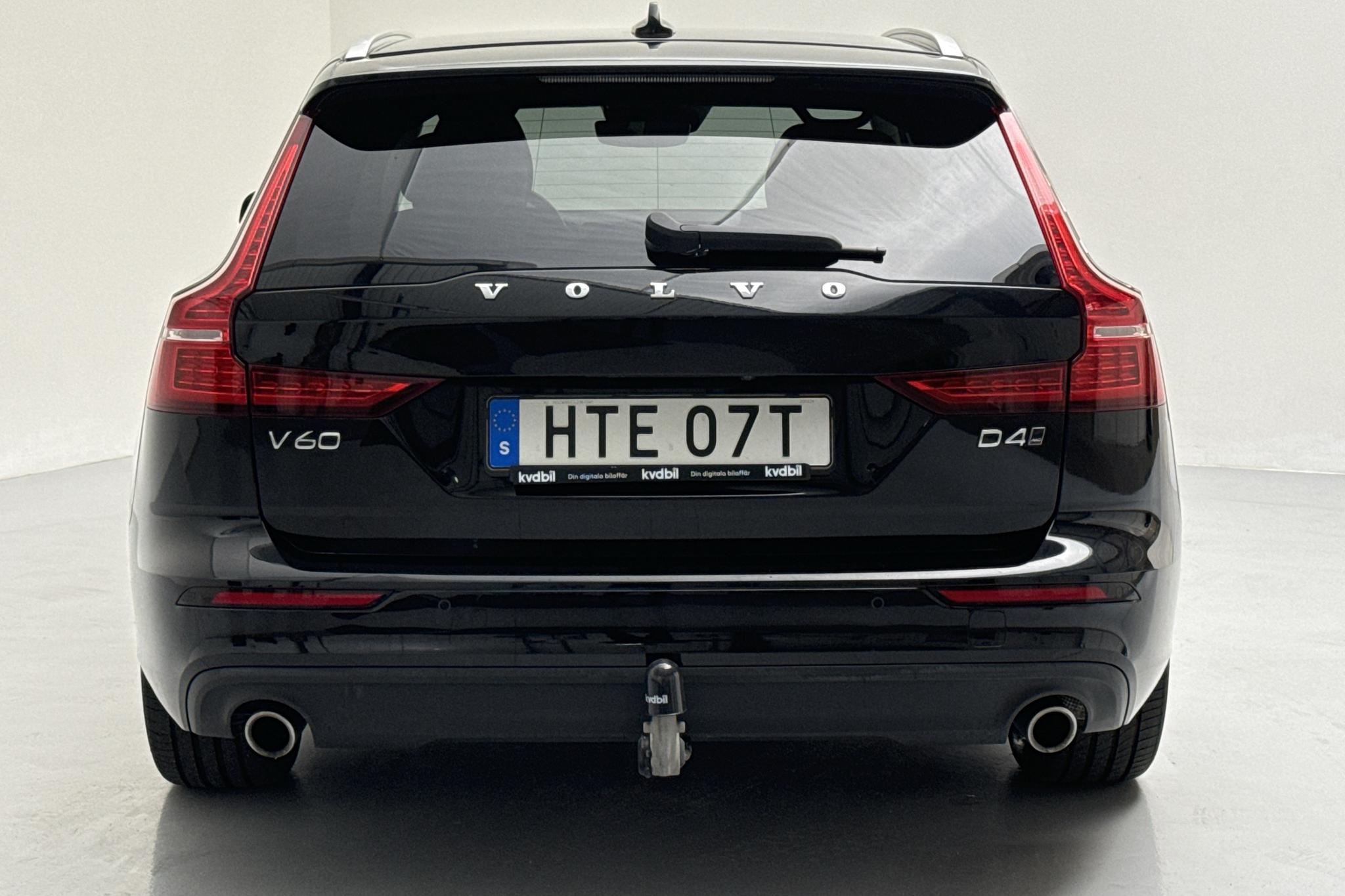 Volvo V60 D4 AWD (190hk) - 140 590 km - Automatyczna - czarny - 2020