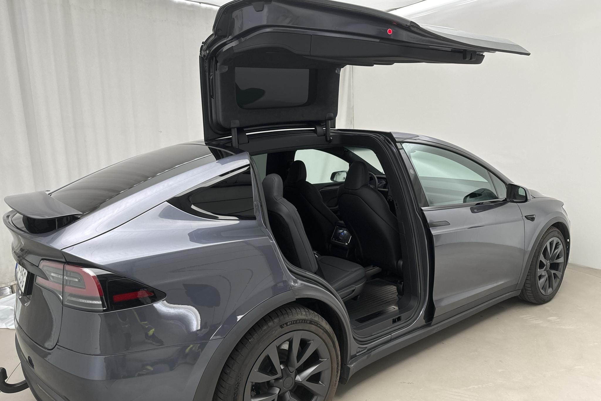 Tesla Model X AWD - 17 490 km - Automatyczna - szary - 2023