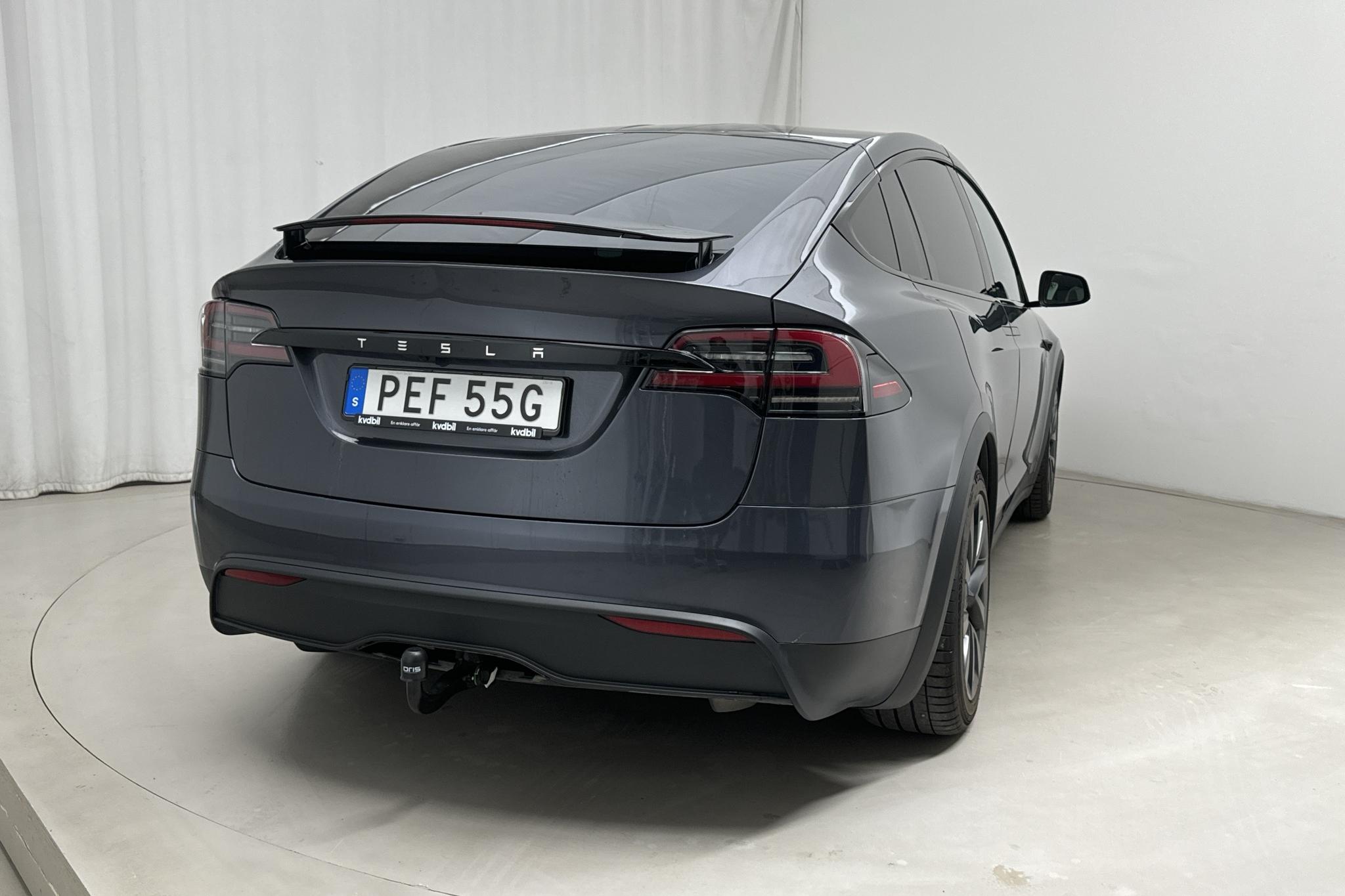 Tesla Model X AWD - 17 490 km - Automatyczna - szary - 2023