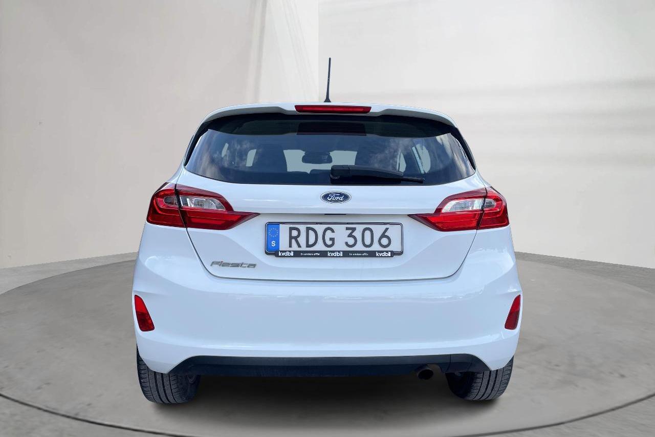 Ford Fiesta 1.0T EcoBoost 5dr (100hk) - 70 870 km - Automatyczna - biały - 2018