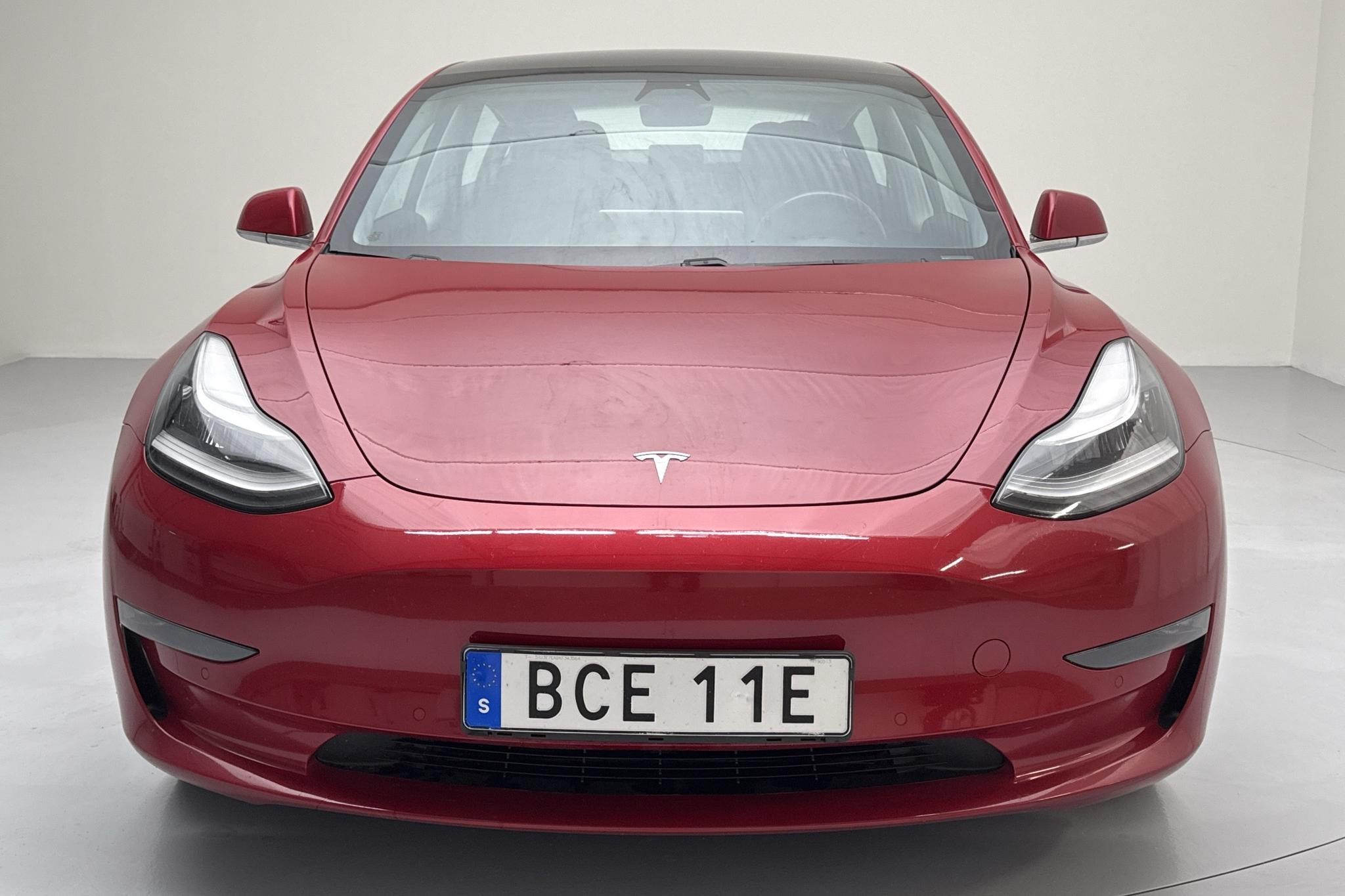 Tesla Model 3 Long Range RWD - 166 310 km - Automatyczna - czerwony - 2019