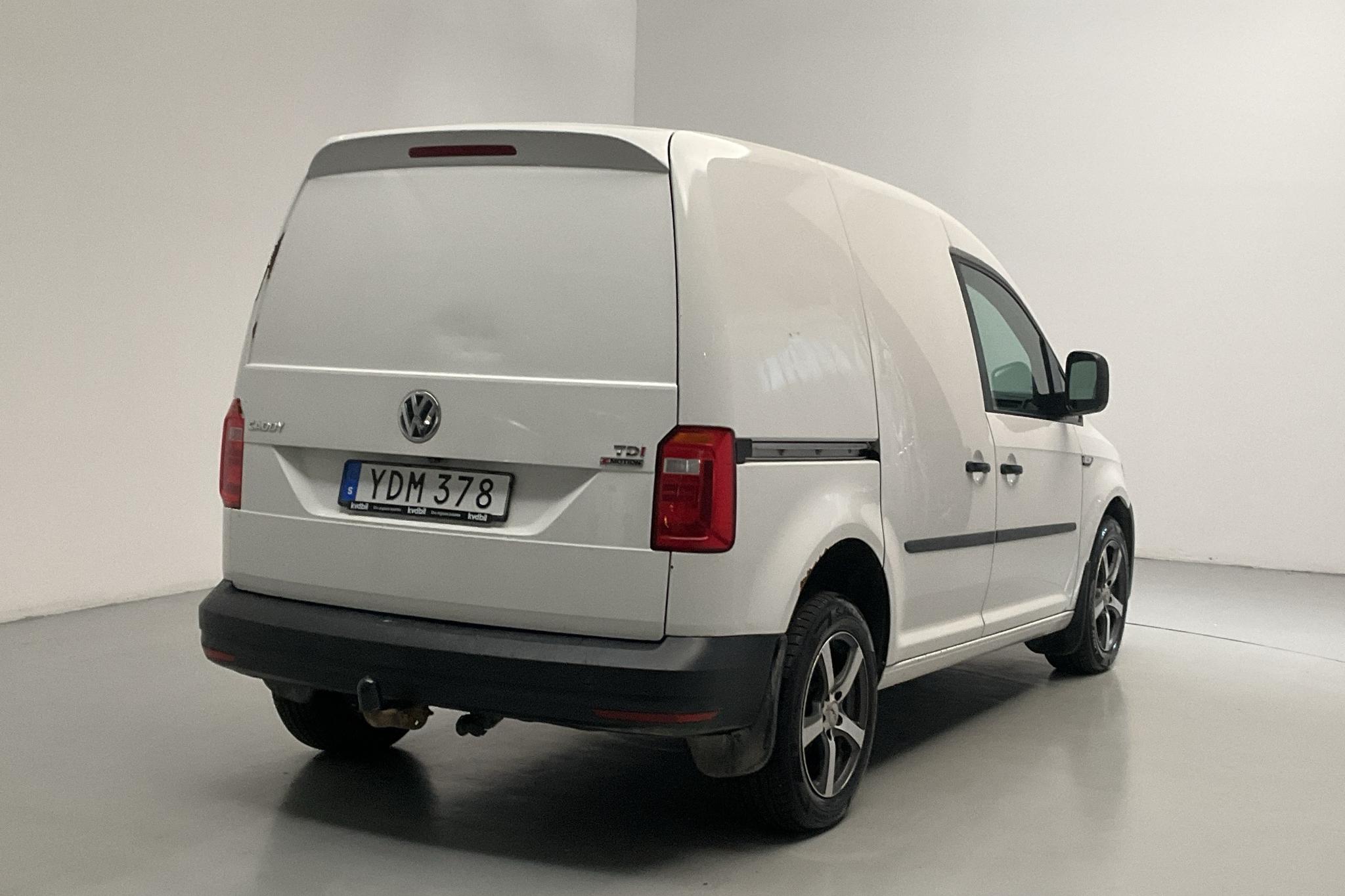 VW Caddy 2.0 TDI Skåp 4MOTION (122hk) - 209 850 km - Manualna - biały - 2016