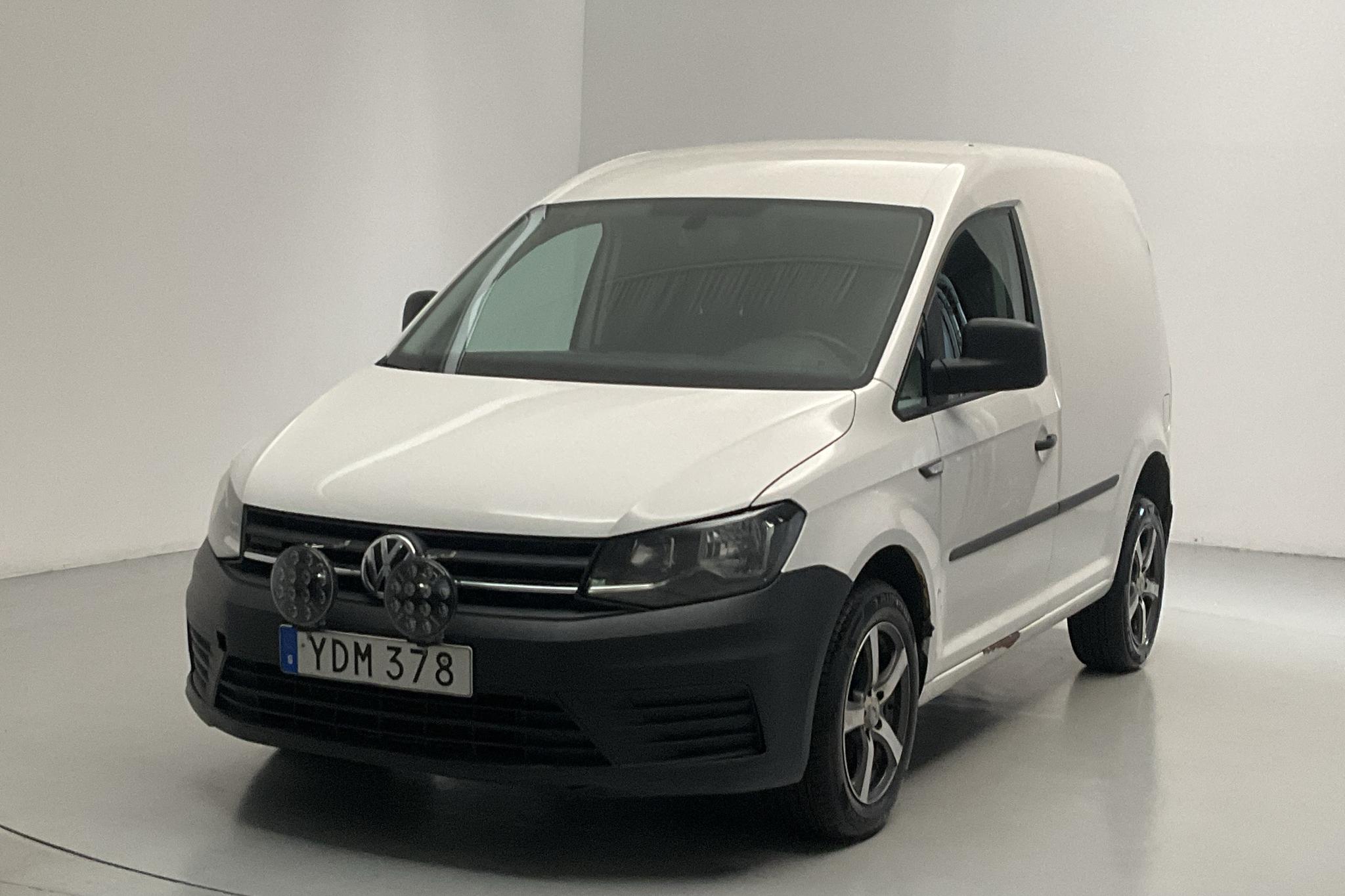 VW Caddy 2.0 TDI Skåp 4MOTION (122hk) - 209 850 km - Manualna - biały - 2016