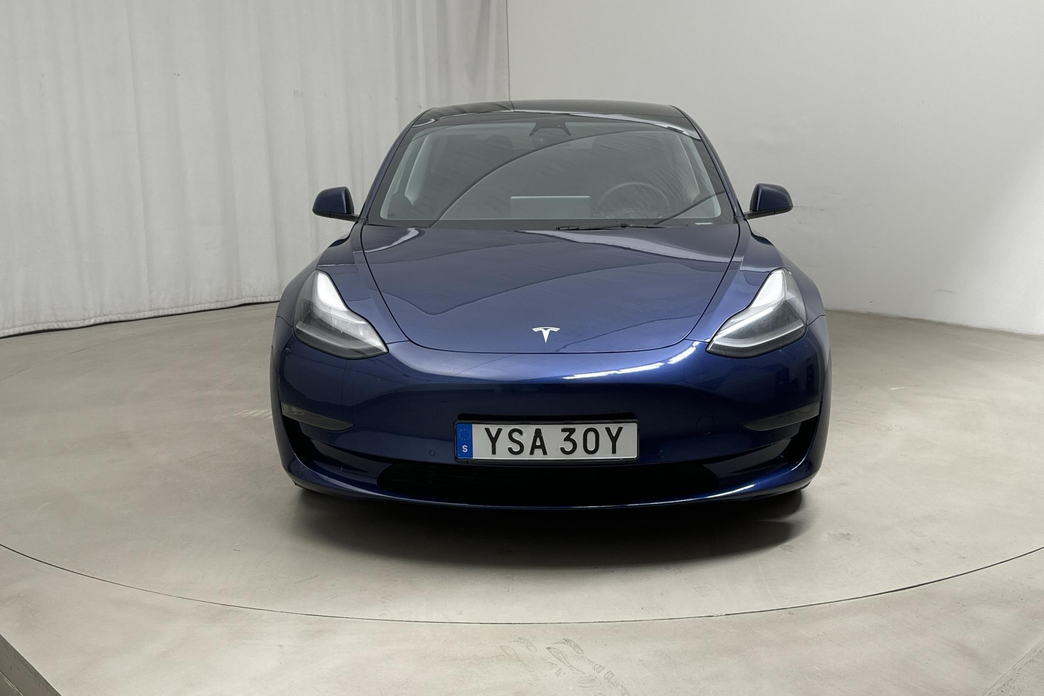 Tesla Model 3 Long Range Dual Motor AWD - 91 950 km - Automatyczna - niebieski - 2021