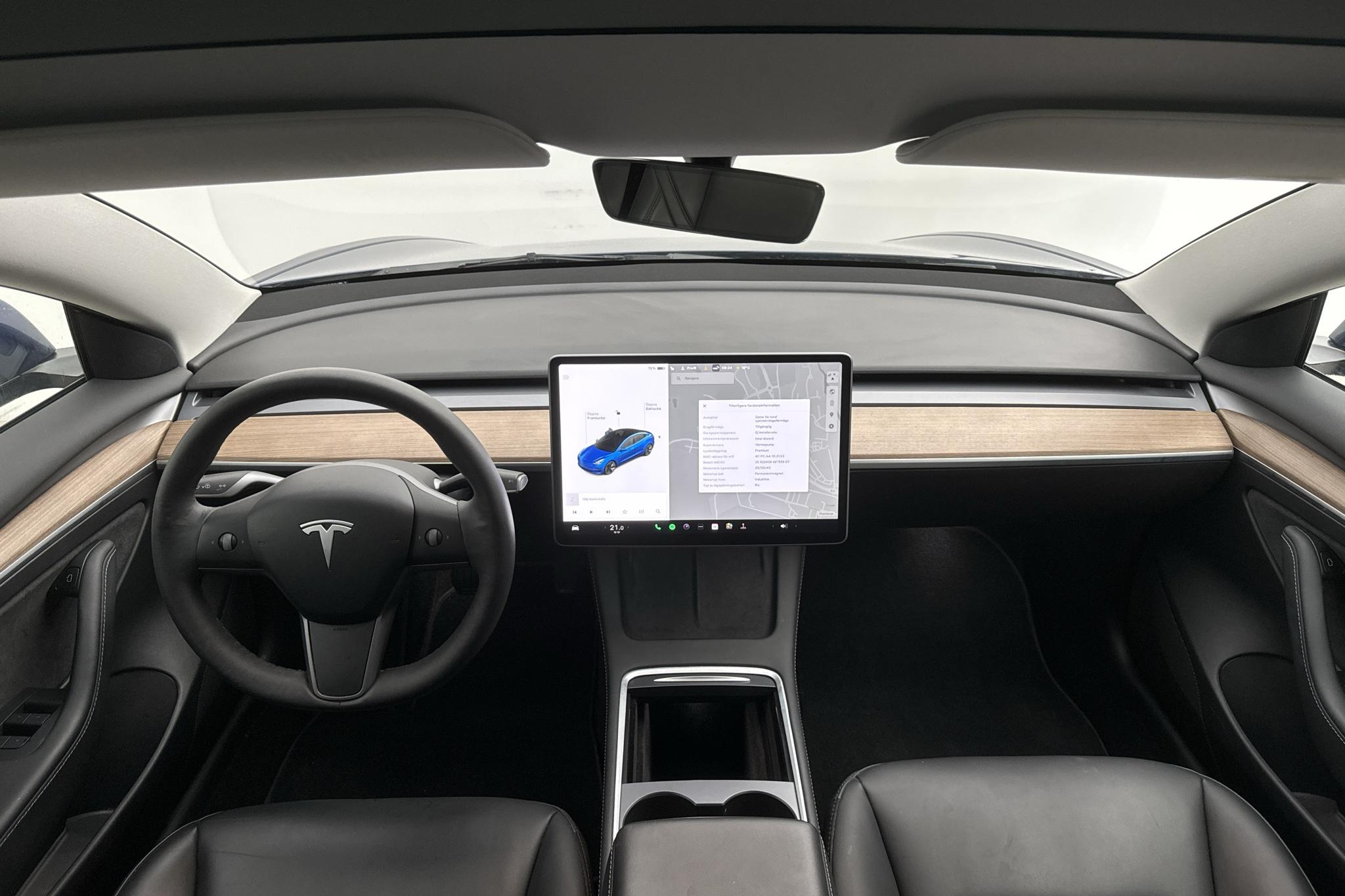 Tesla Model 3 Long Range Dual Motor AWD - 91 950 km - Automaattinen - sininen - 2021