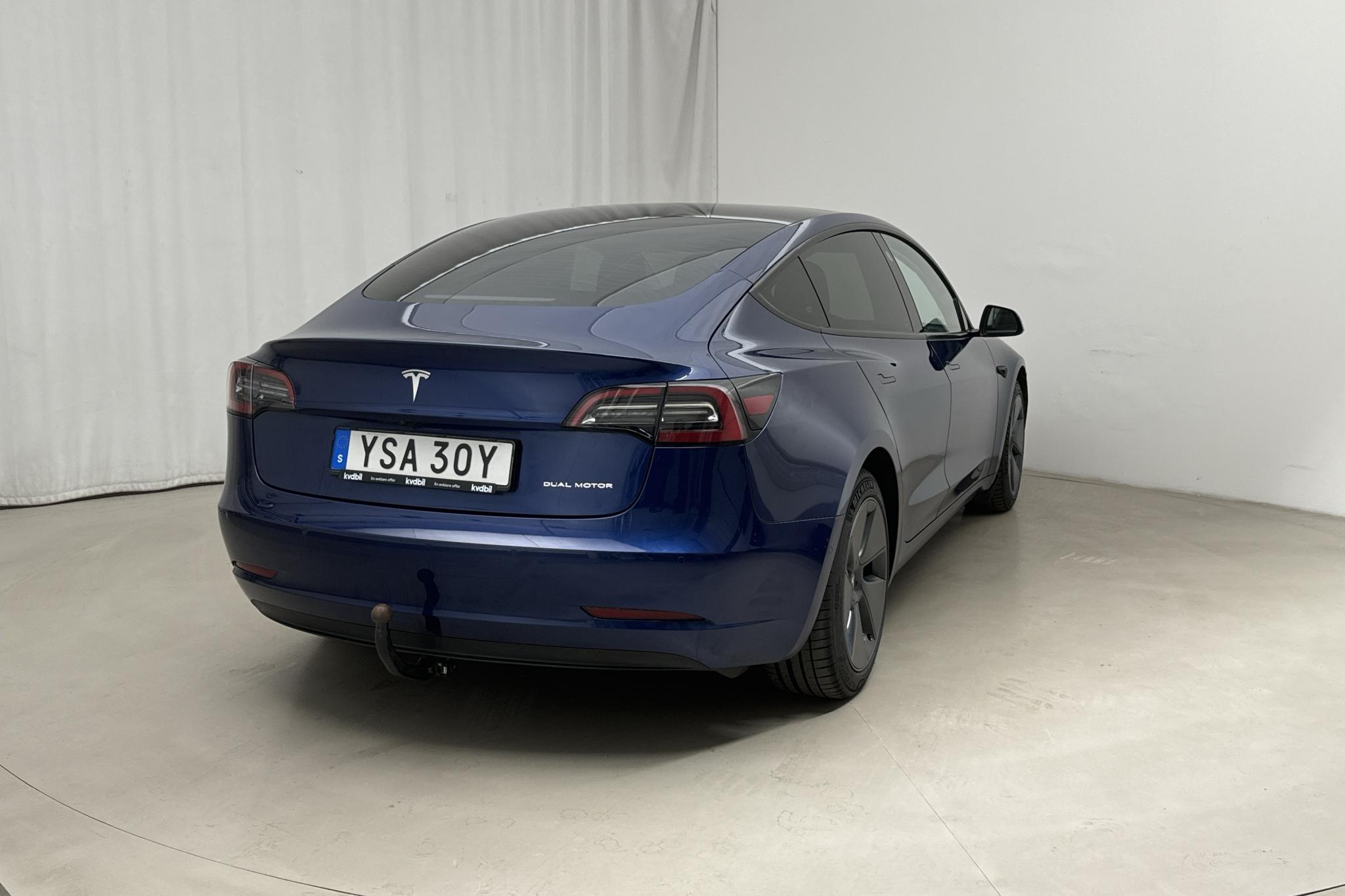 Tesla Model 3 Long Range Dual Motor AWD - 91 950 km - Automatic - blue - 2021