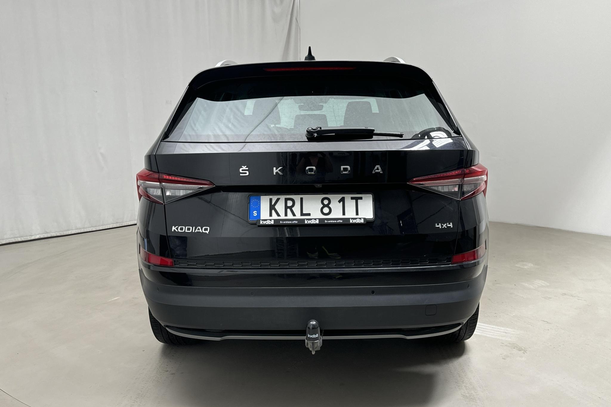 Skoda Kodiaq 2.0 TDI 4X4 (200hk) - 44 720 km - Automatyczna - czarny - 2022