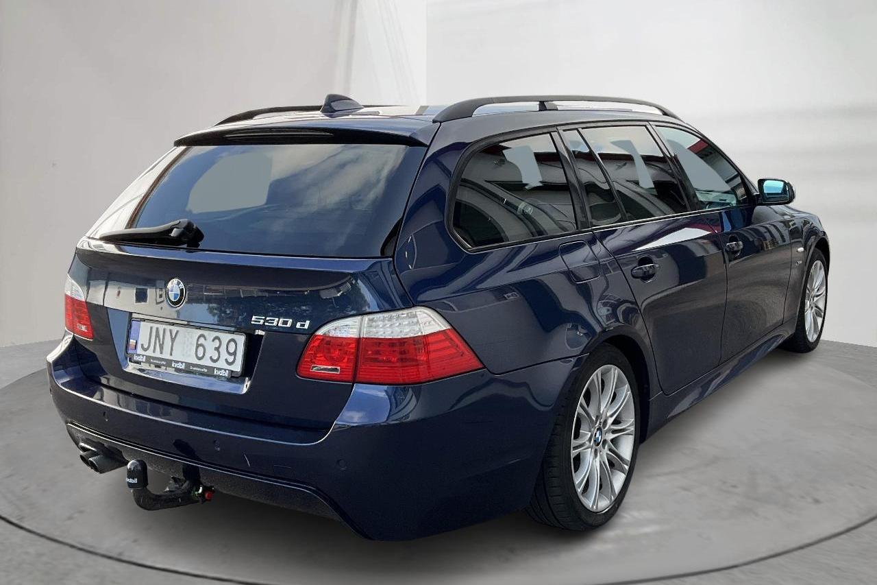 BMW 530xd Touring, E61 (235hk) - 188 030 km - Automaattinen - sininen - 2009