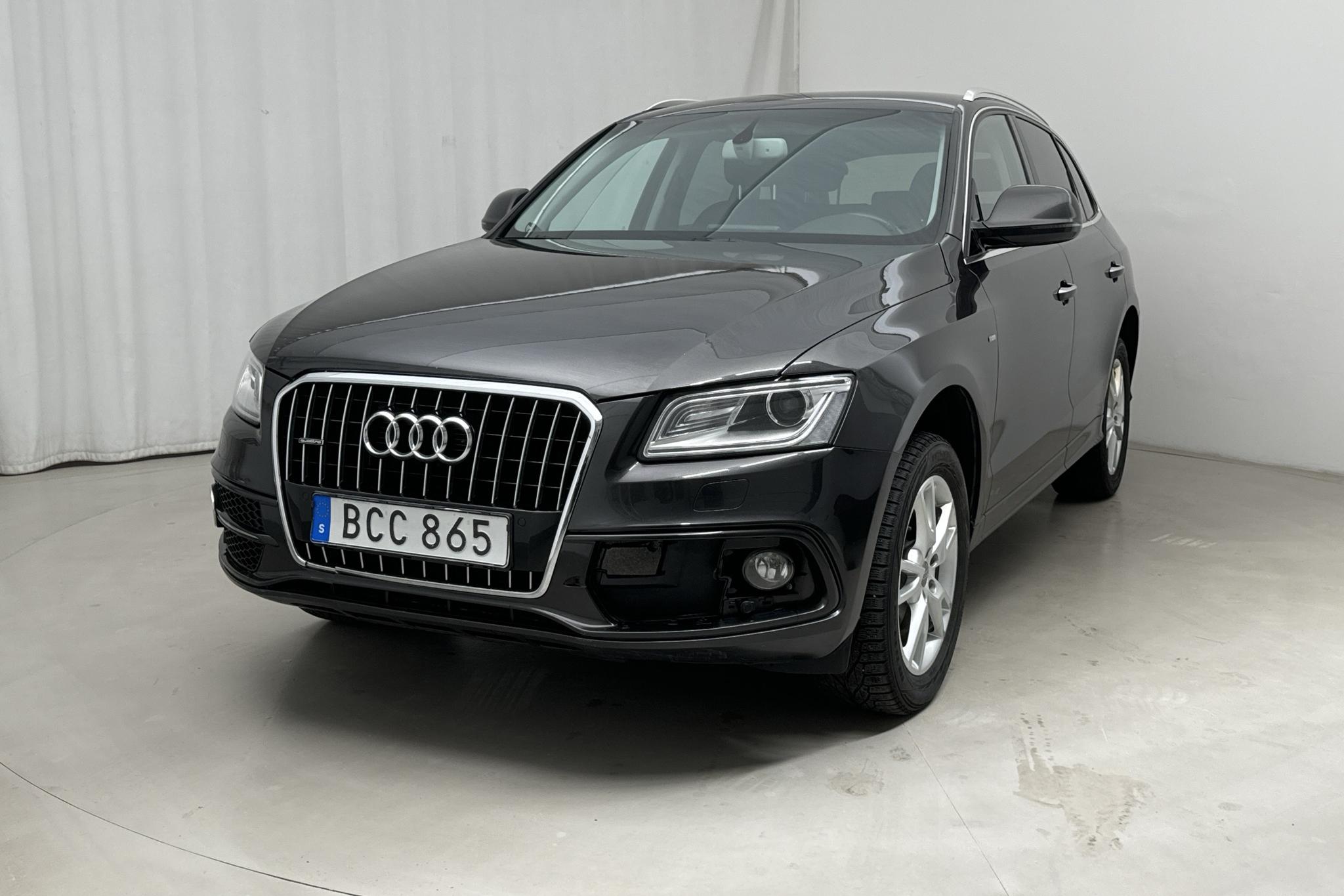 Audi Q5 2.0 TDI clean diesel quattro (190hk) - 215 280 km - Automaattinen - harmaa - 2016