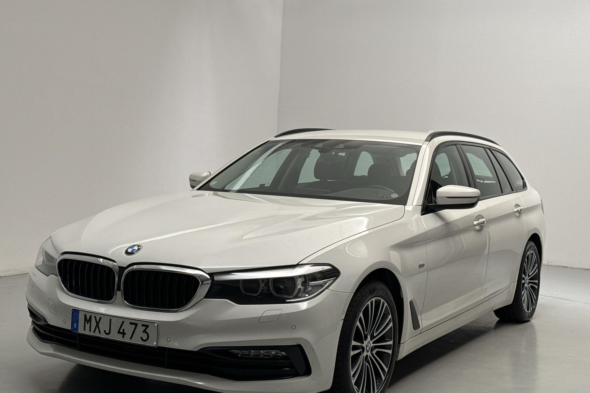 BMW 520d Touring, G31 (190hk) - 143 880 km - Automatyczna - biały - 2018