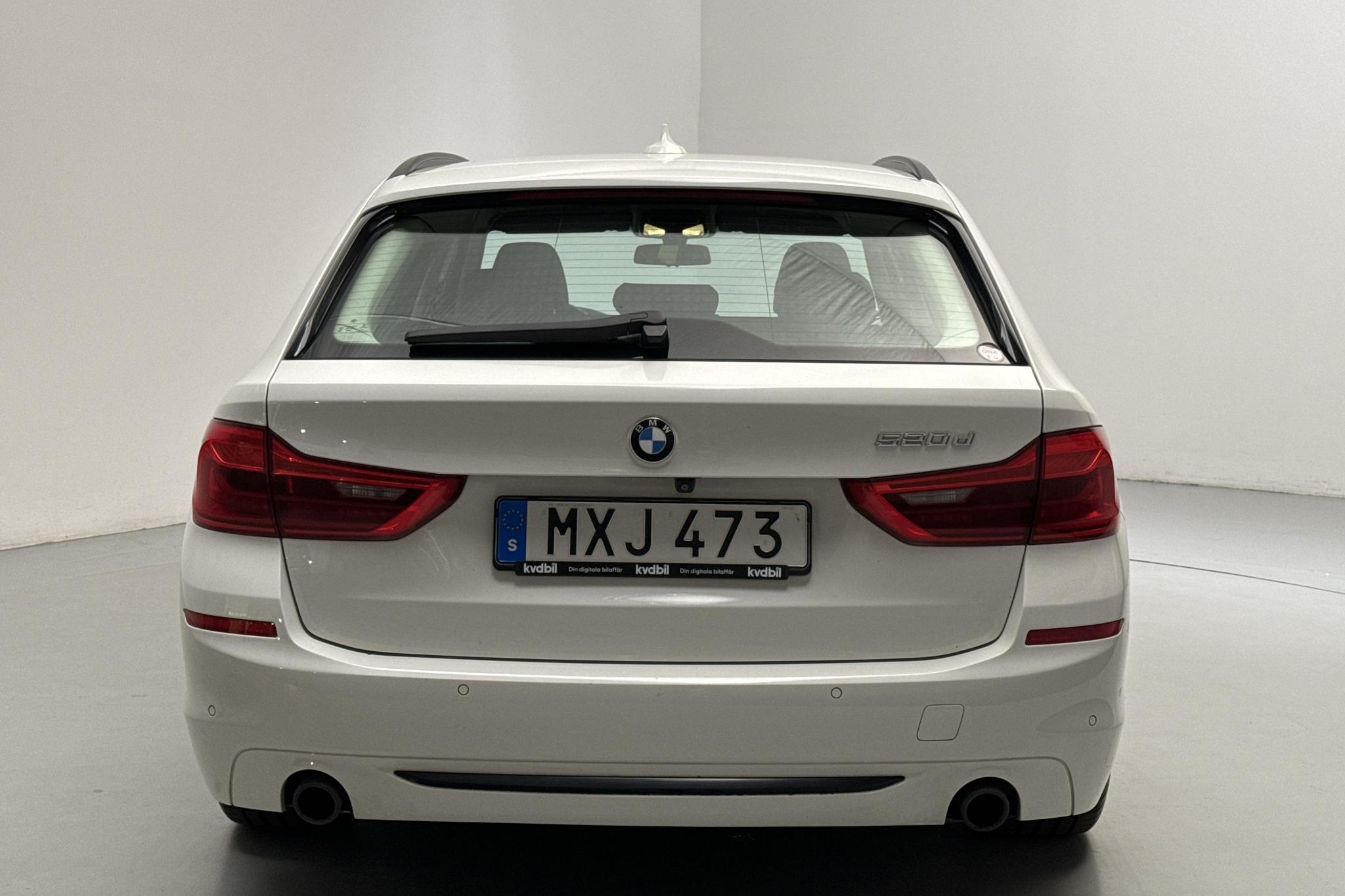 BMW 520d Touring, G31 (190hk) - 143 880 km - Automatic - white - 2018