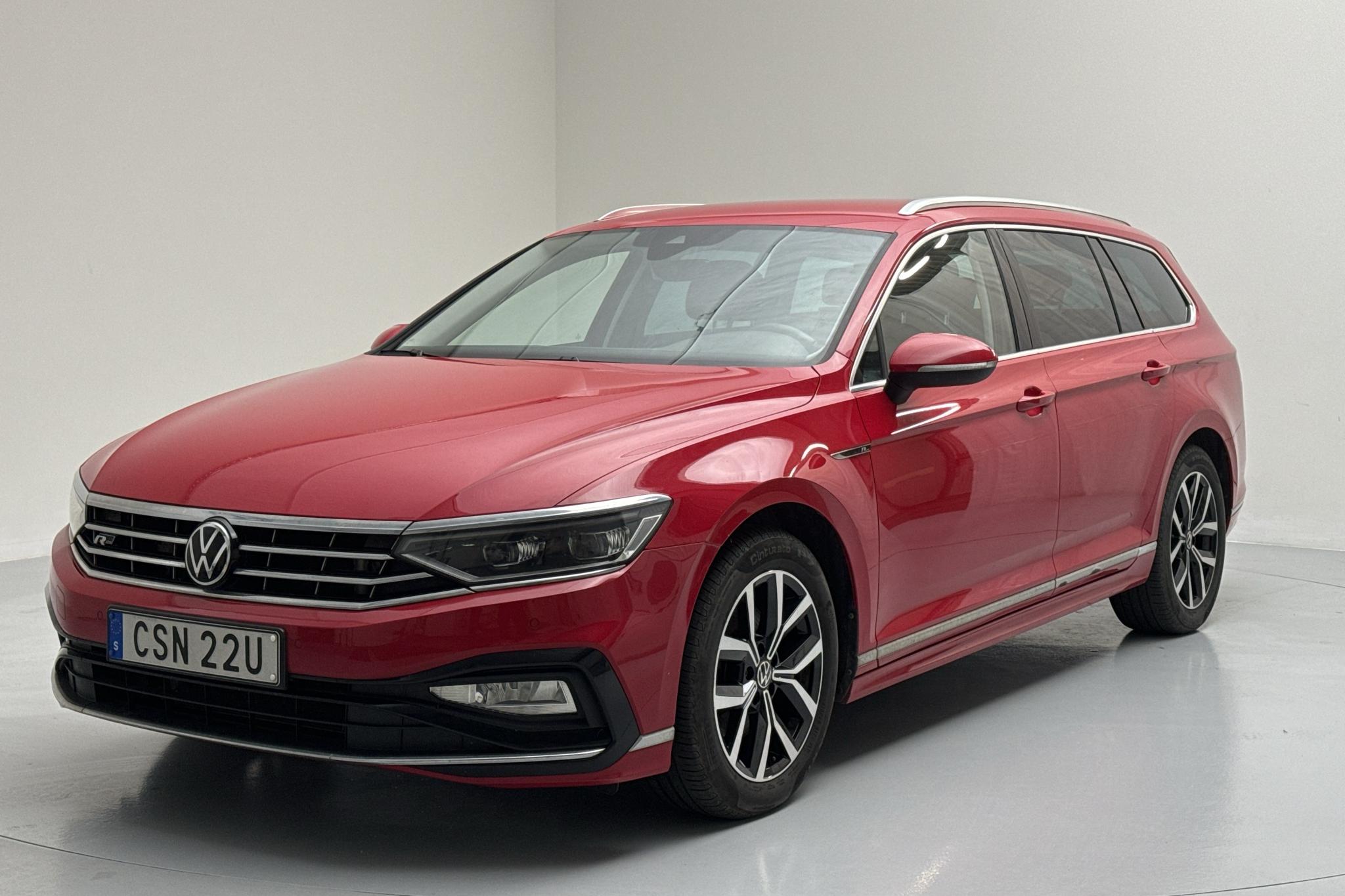 VW Passat 2.0 TDI Sportscombi 4MOTION (190hk) - 81 190 km - Automaattinen - punainen - 2021