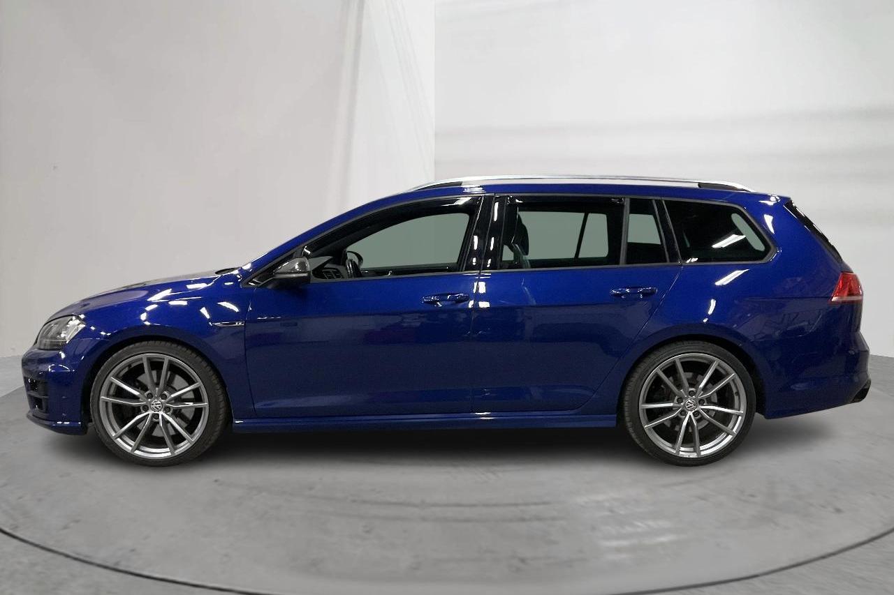 VW Golf R VII 2.0 TSI Sportscombi 4Motion (300hk) - 82 920 km - Automatyczna - niebieski - 2017