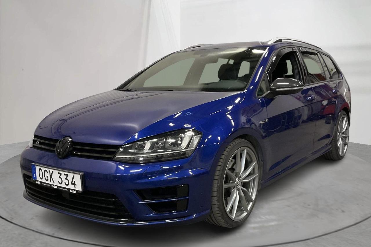 VW Golf R VII 2.0 TSI Sportscombi 4Motion (300hk) - 82 920 km - Automatic - blue - 2017