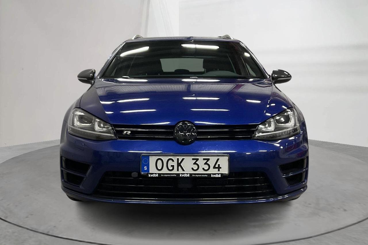 VW Golf R VII 2.0 TSI Sportscombi 4Motion (300hk) - 82 920 km - Automaattinen - sininen - 2017