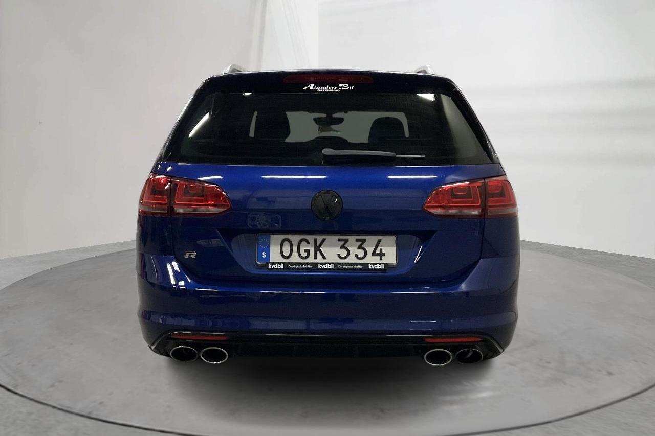 VW Golf R VII 2.0 TSI Sportscombi 4Motion (300hk) - 8 292 mil - Automat - blå - 2017