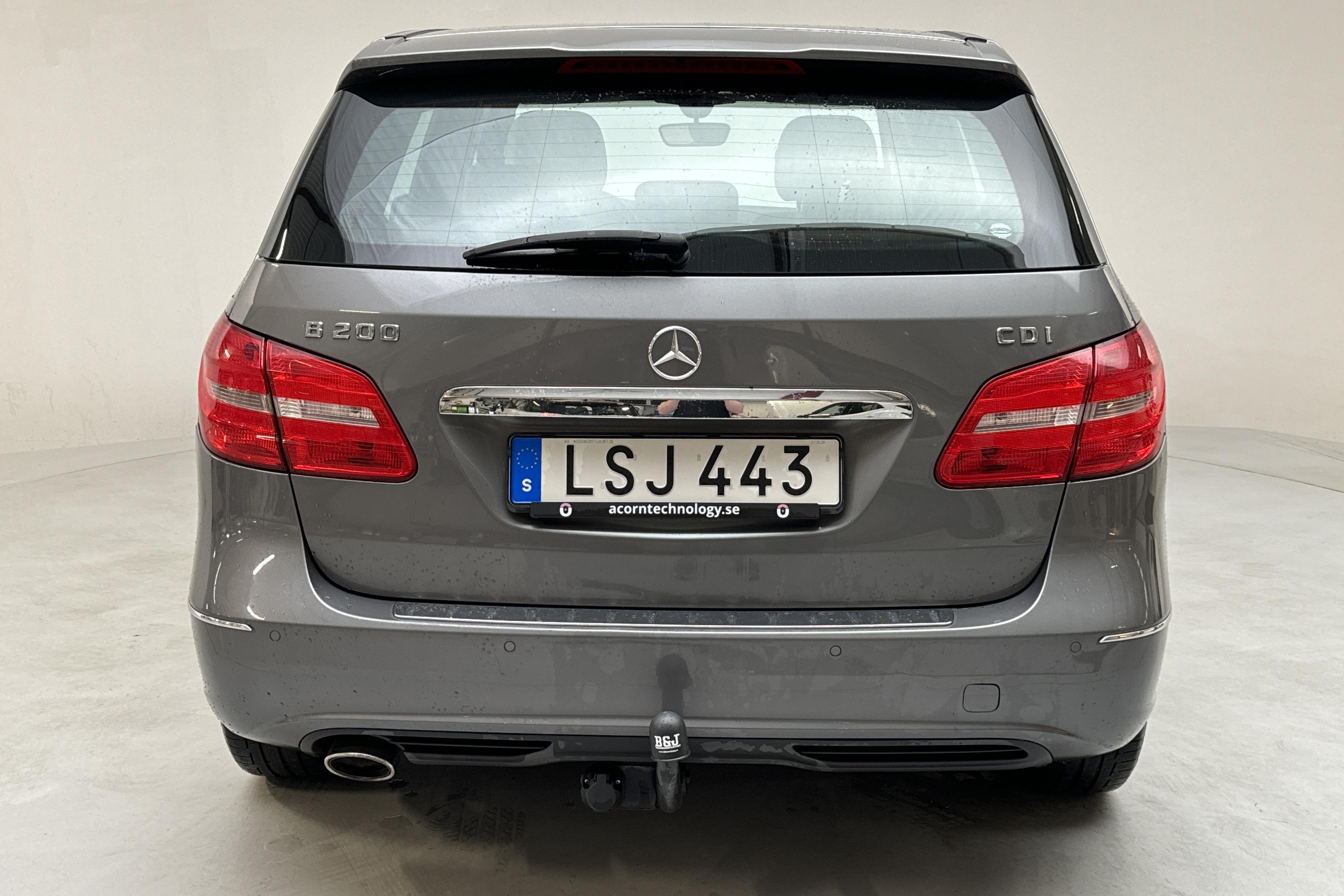 Mercedes B 200 CDI W246 (136hk) - 16 739 mil - Automat - Dark Grey - 2012