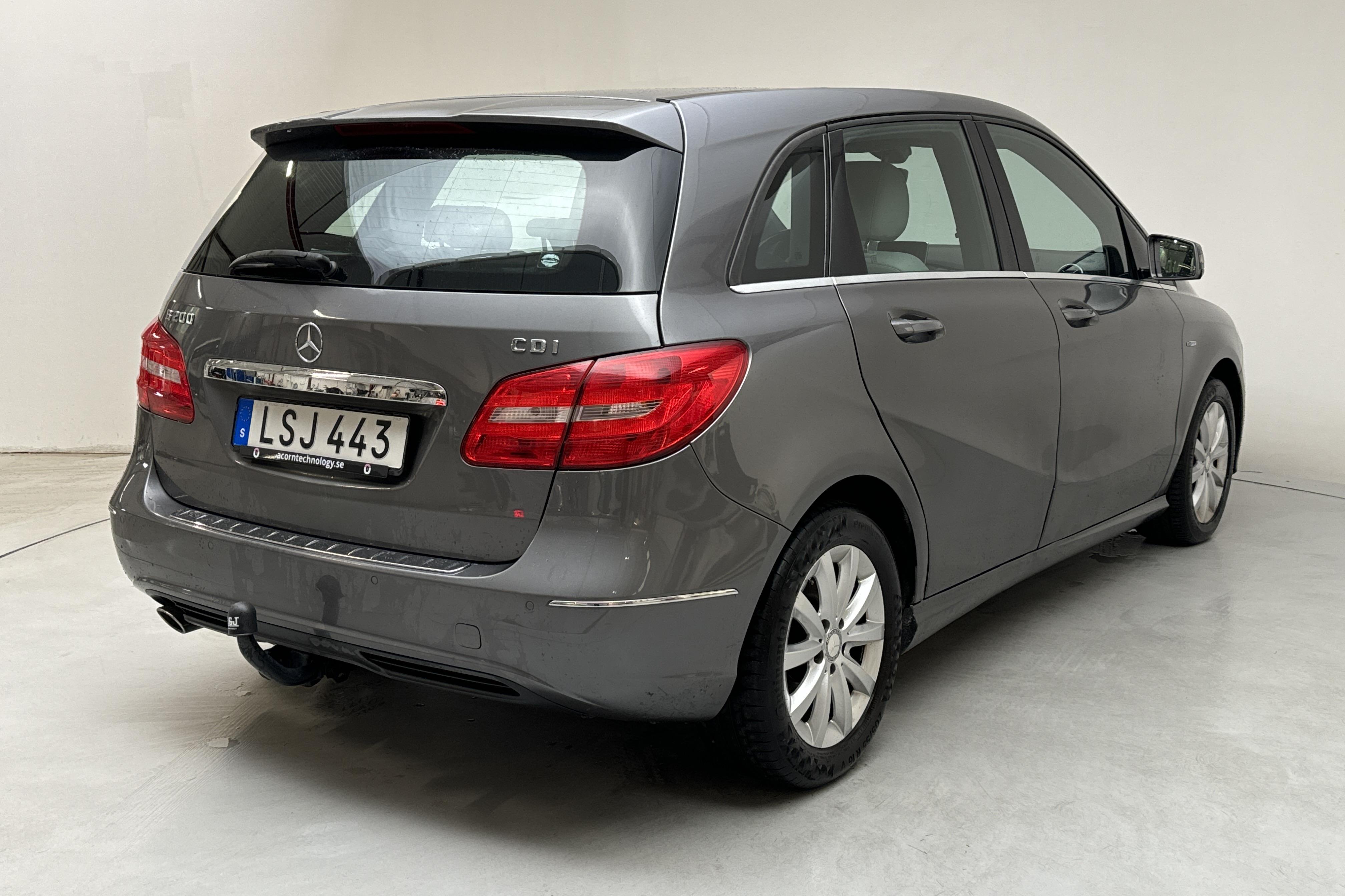 Mercedes B 200 CDI W246 (136hk) - 167 390 km - Automatic - Dark Grey - 2012