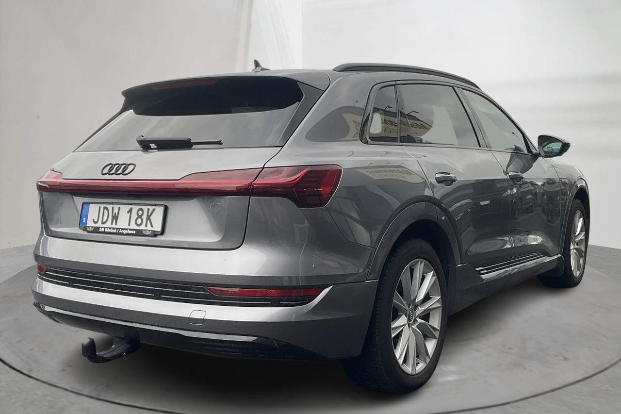 Audi e-tron 55 quattro 95 kWh (360hk) - 59 660 km - Automaattinen - harmaa - 2020