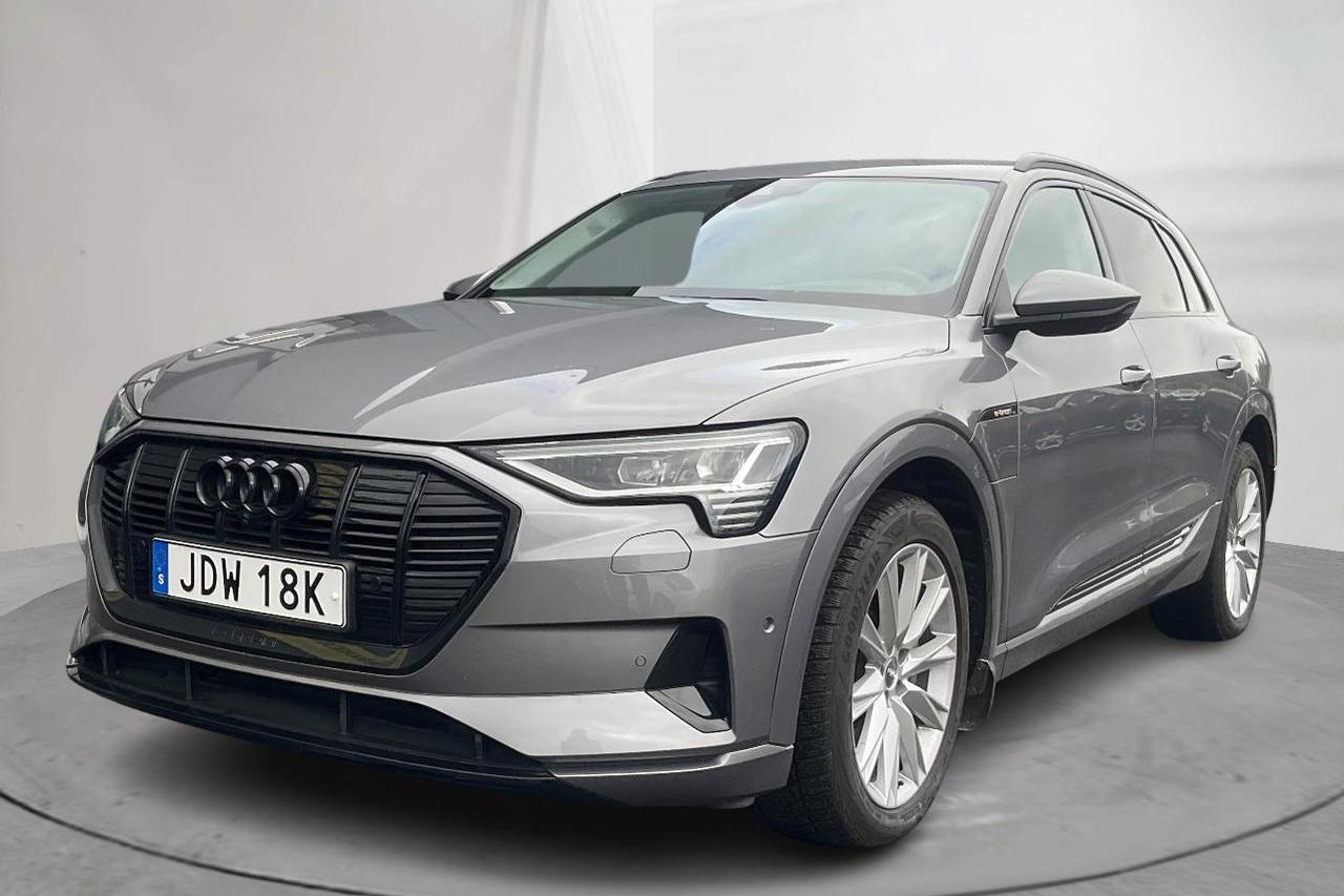 Audi e-tron 55 quattro 95 kWh (360hk) - 59 660 km - Automaattinen - harmaa - 2020