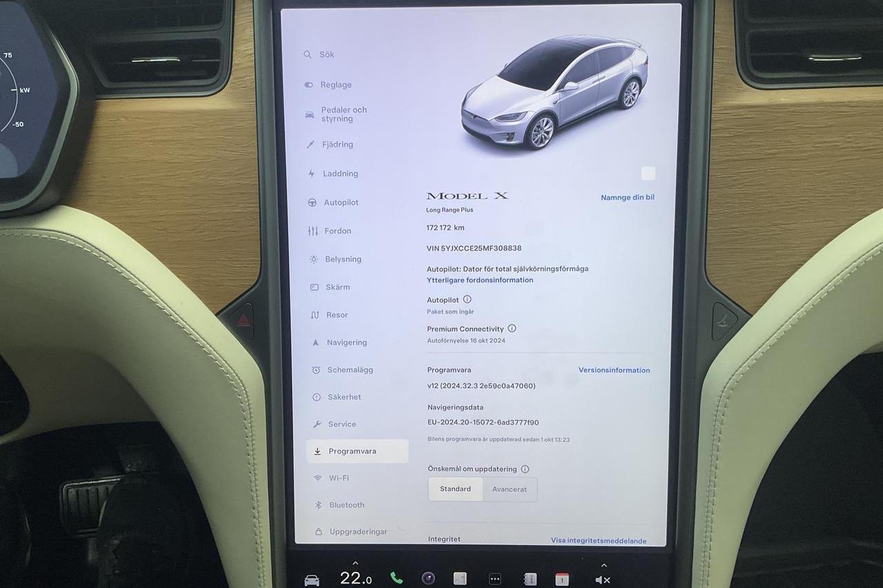 Tesla Model X Dual Motor Long Range AWD - 172 170 km - Automaatne - valge - 2021