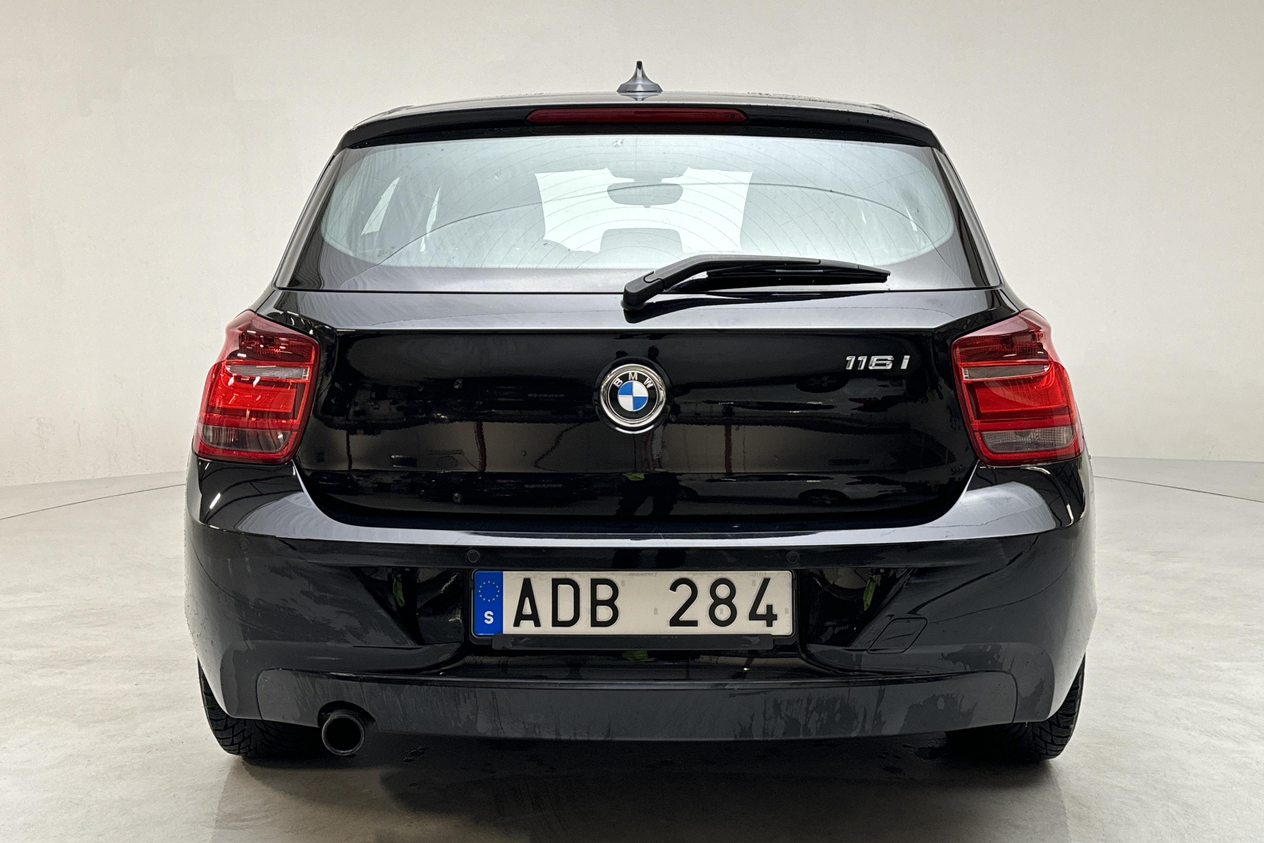 BMW 116i 5dr, F20 (136hk) - 124 160 km - Manuaalinen - musta - 2014