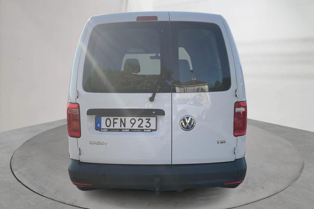 VW Caddy 1.2 TSI Skåp (84hk) - 51 370 km - Manualna - biały - 2017