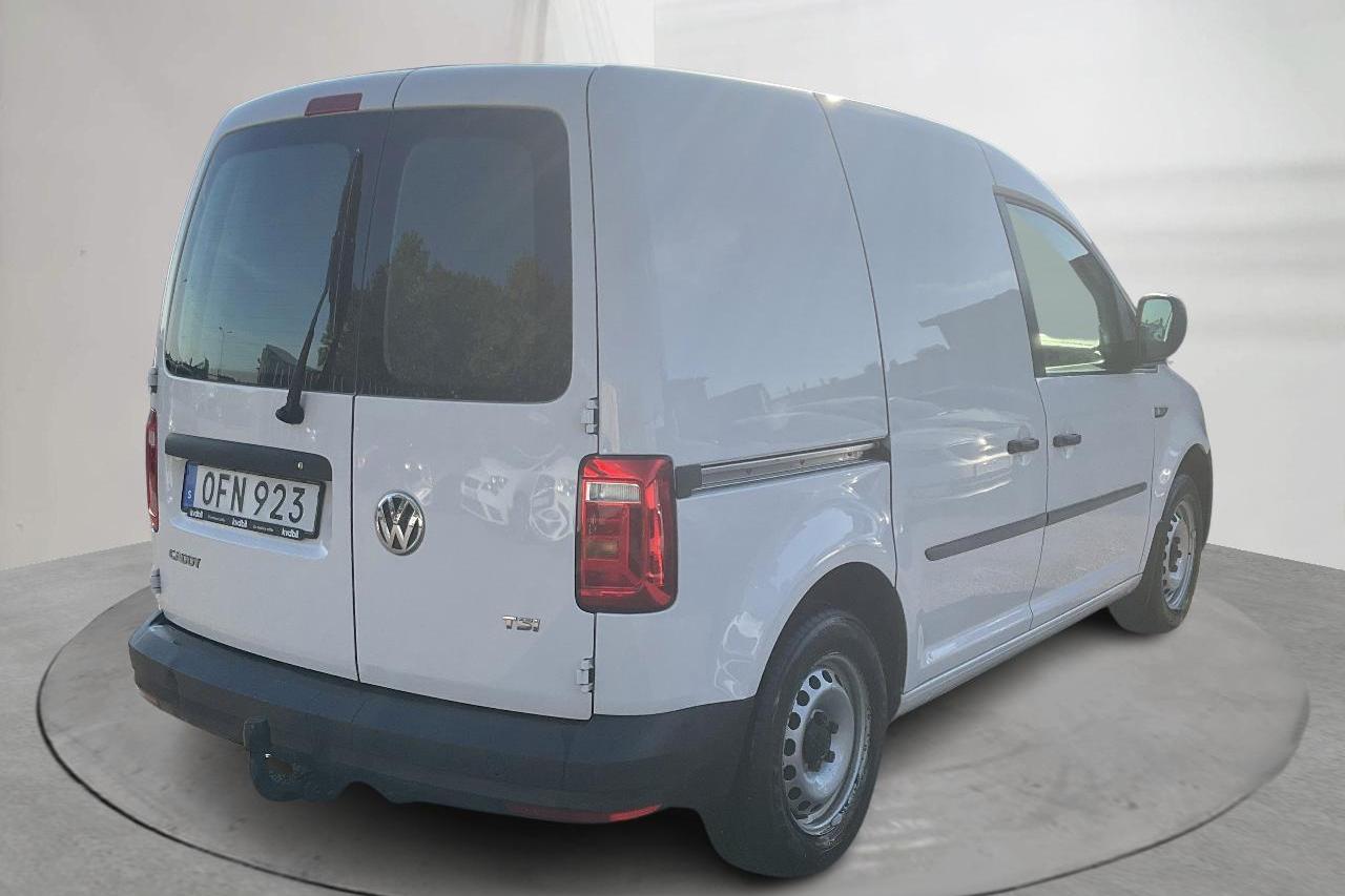 VW Caddy 1.2 TSI Skåp (84hk) - 51 370 km - Käsitsi - valge - 2017