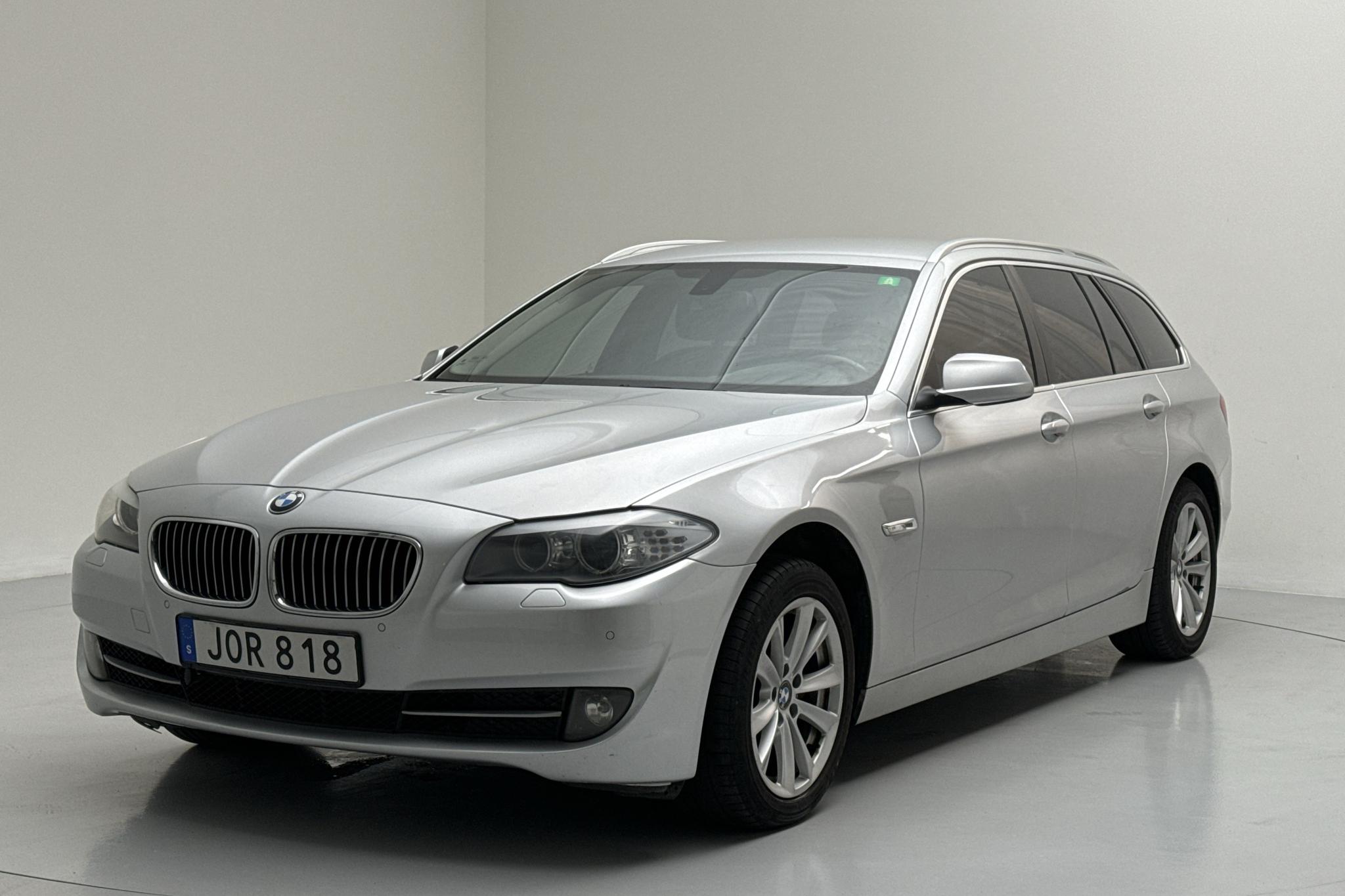 BMW 520d Touring, F11 (184hk) - 244 100 km - Automatyczna - Light Grey - 2013