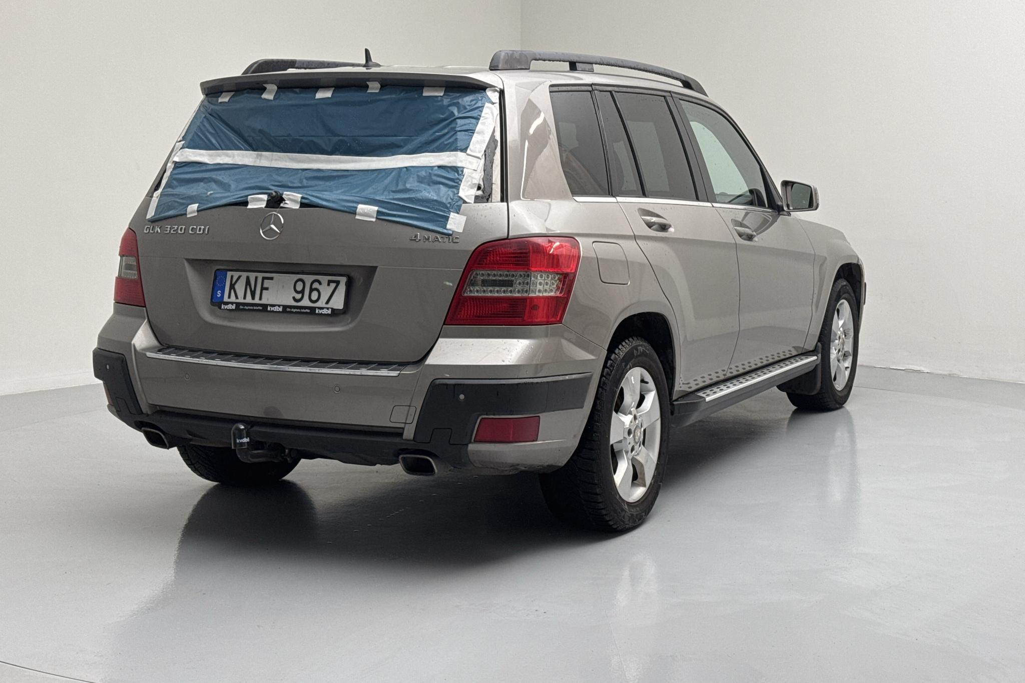 Mercedes GLK 320 CDI (224hk) - 230 420 km - Automaatne - hõbe - 2009