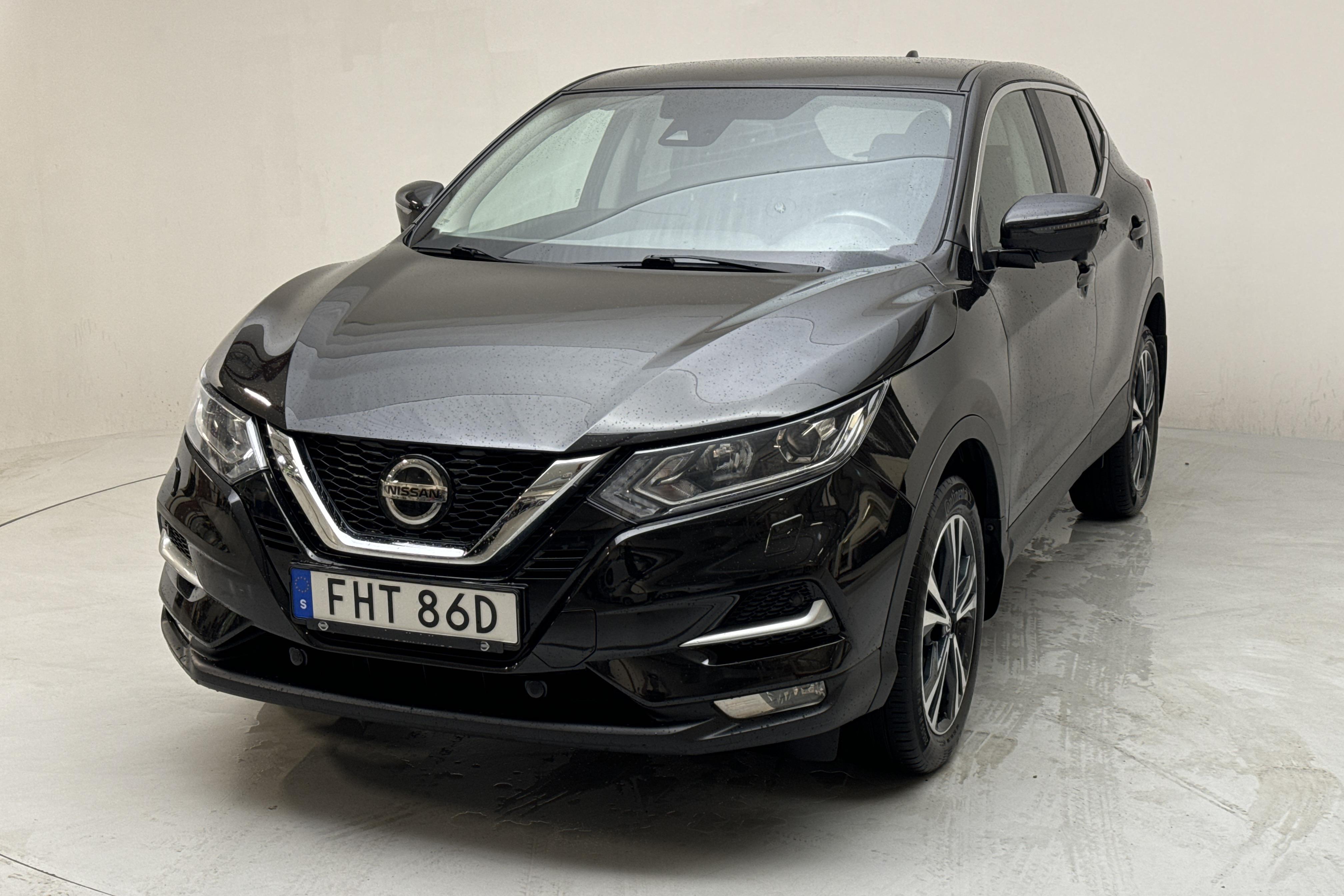 Nissan Qashqai 1.3 DIG-T (160hk) - 50 610 km - Automatyczna - czarny - 2020