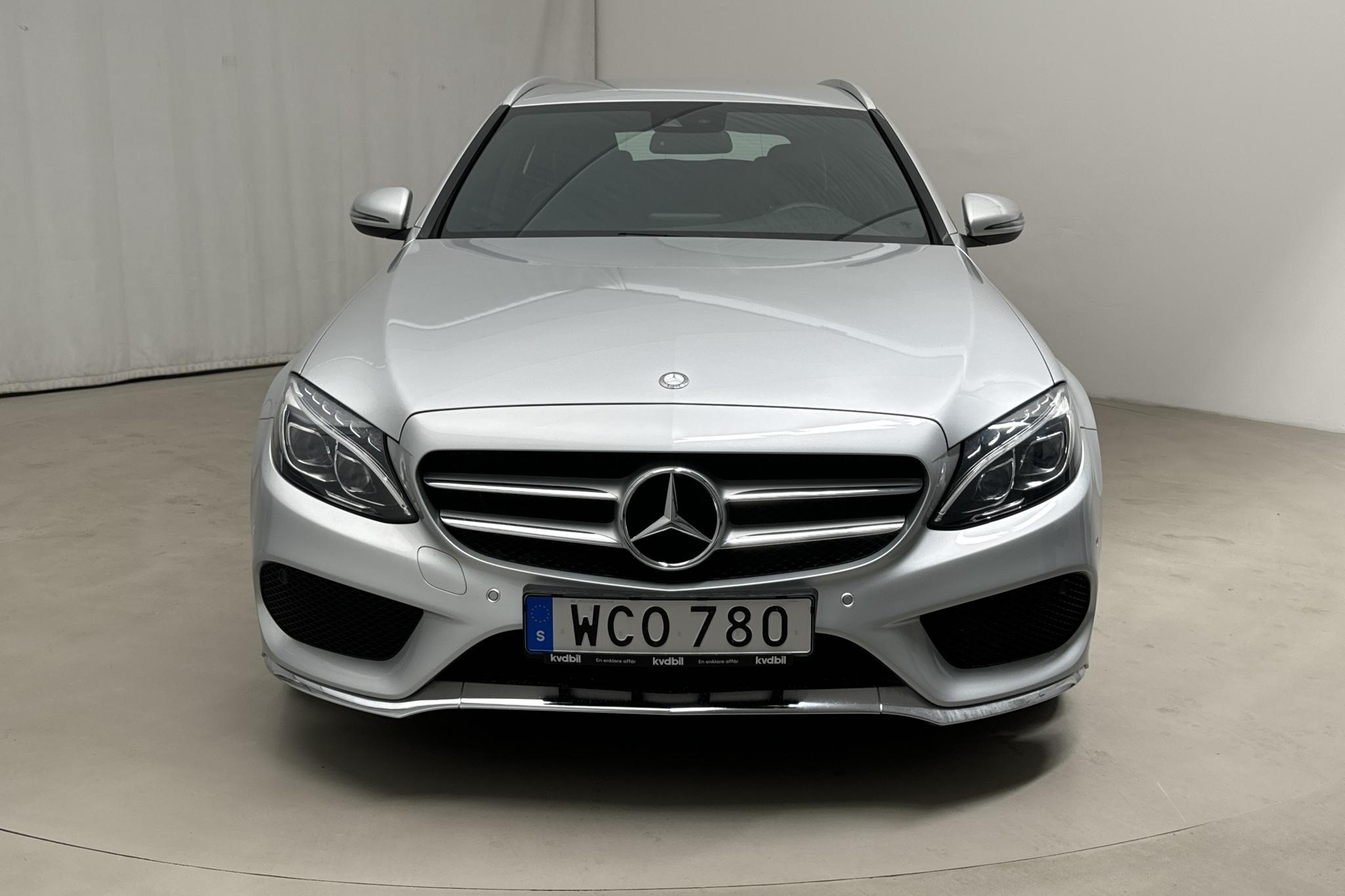 Mercedes C 220 d Kombi S205 (170hk) - 7 266 mil - Automat - silver - 2017