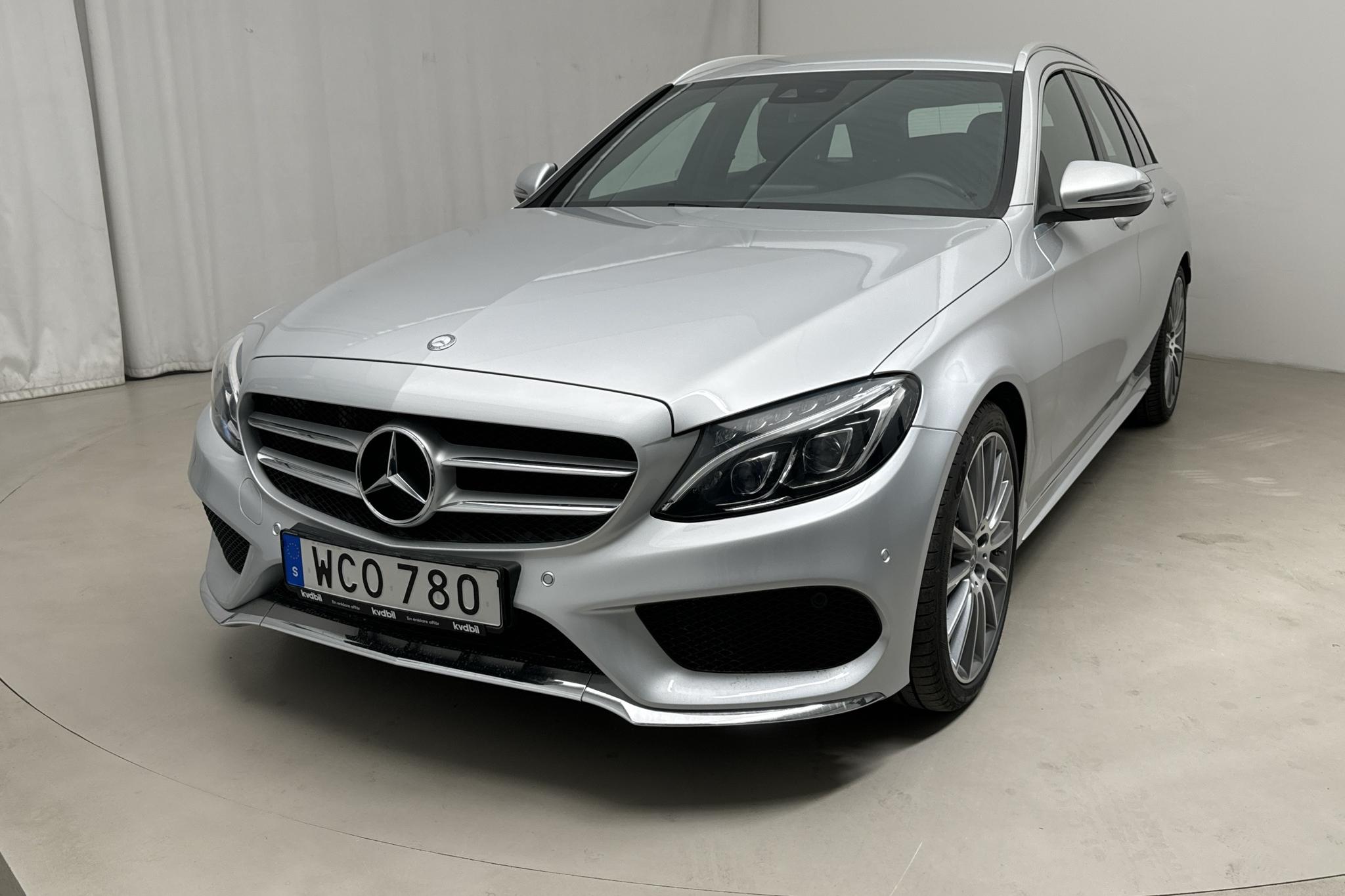 Mercedes C 220 d Kombi S205 (170hk) - 72 660 km - Automatic - silver - 2017