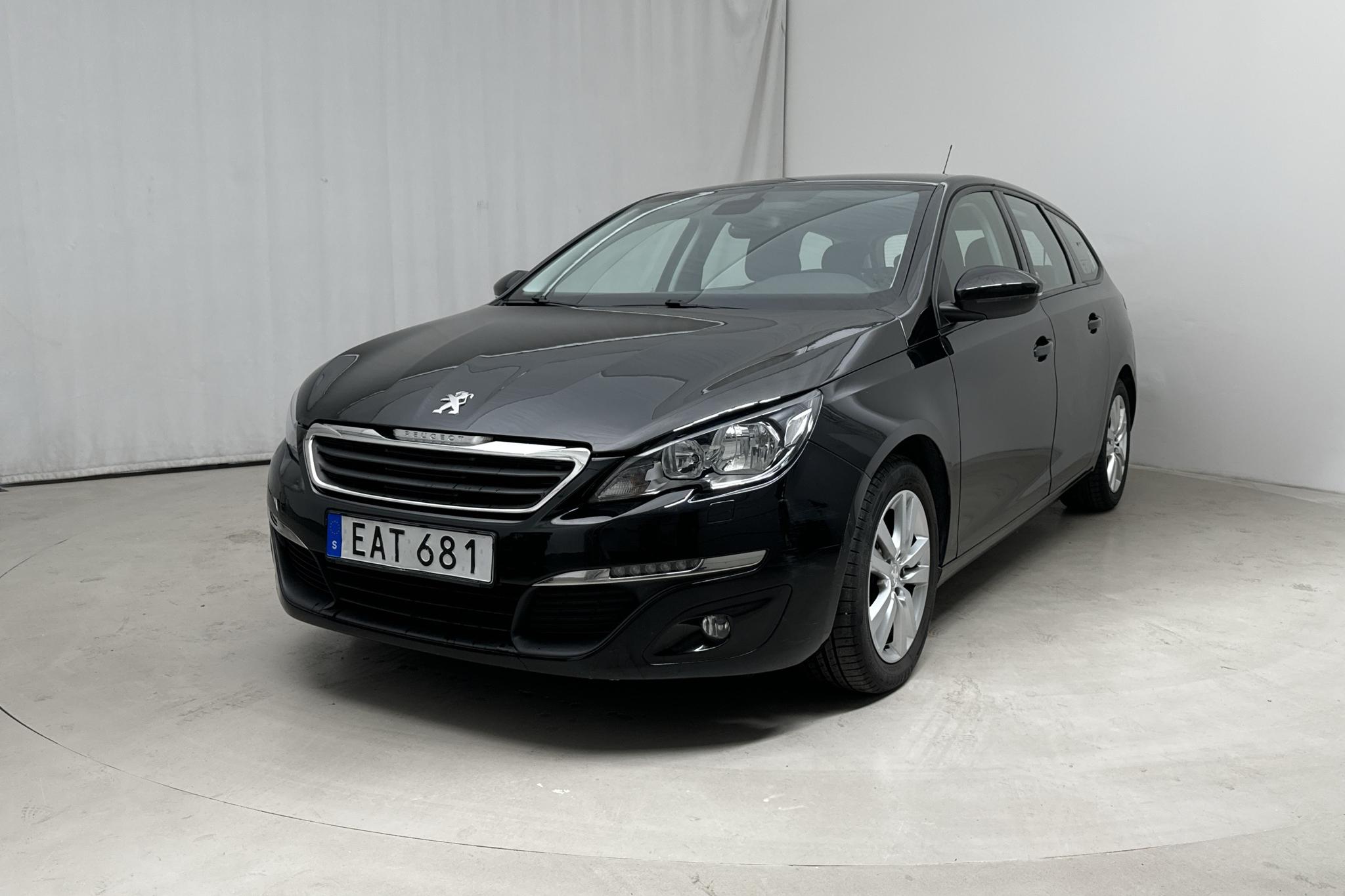 Peugeot 308 SW PureTech (130hk) - 83 750 km - Automaatne - must - 2015