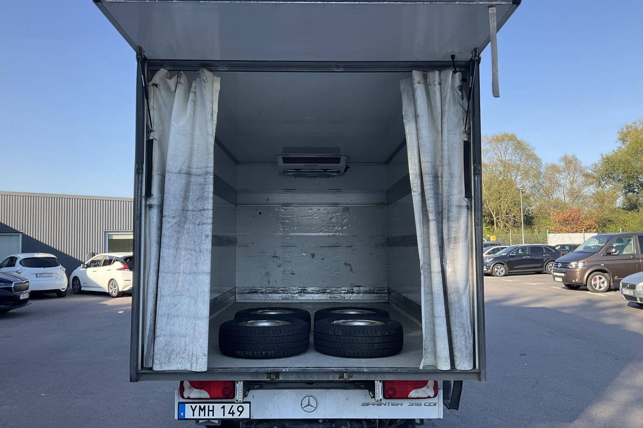 Mercedes Sprinter 316 CDI Pickup/Chassi (163hk) - 181 980 km - Automaattinen - valkoinen - 2017