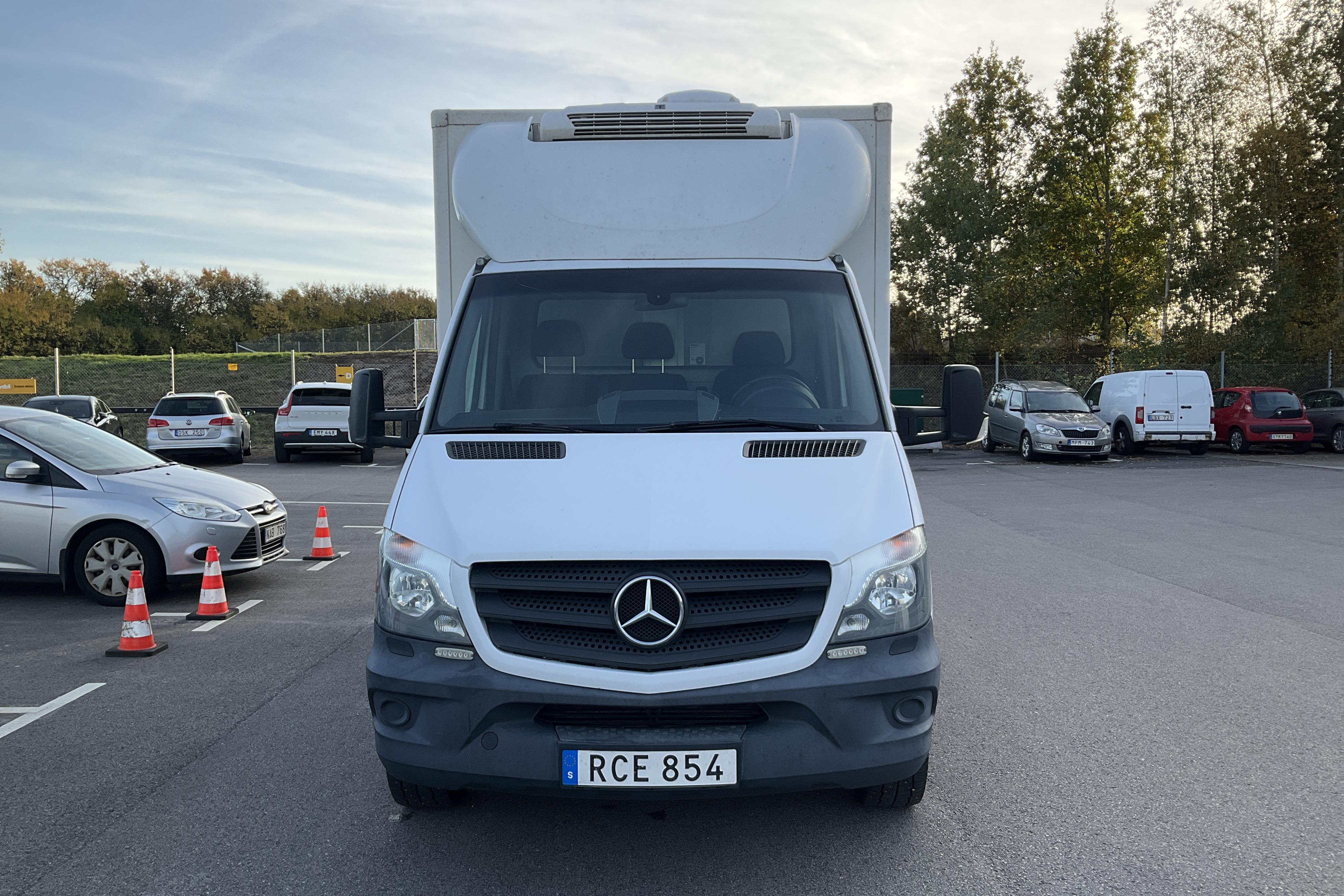 Mercedes Sprinter 316 CDI Volymskåp (163hk) - 21 712 mil - Automat - vit - 2017