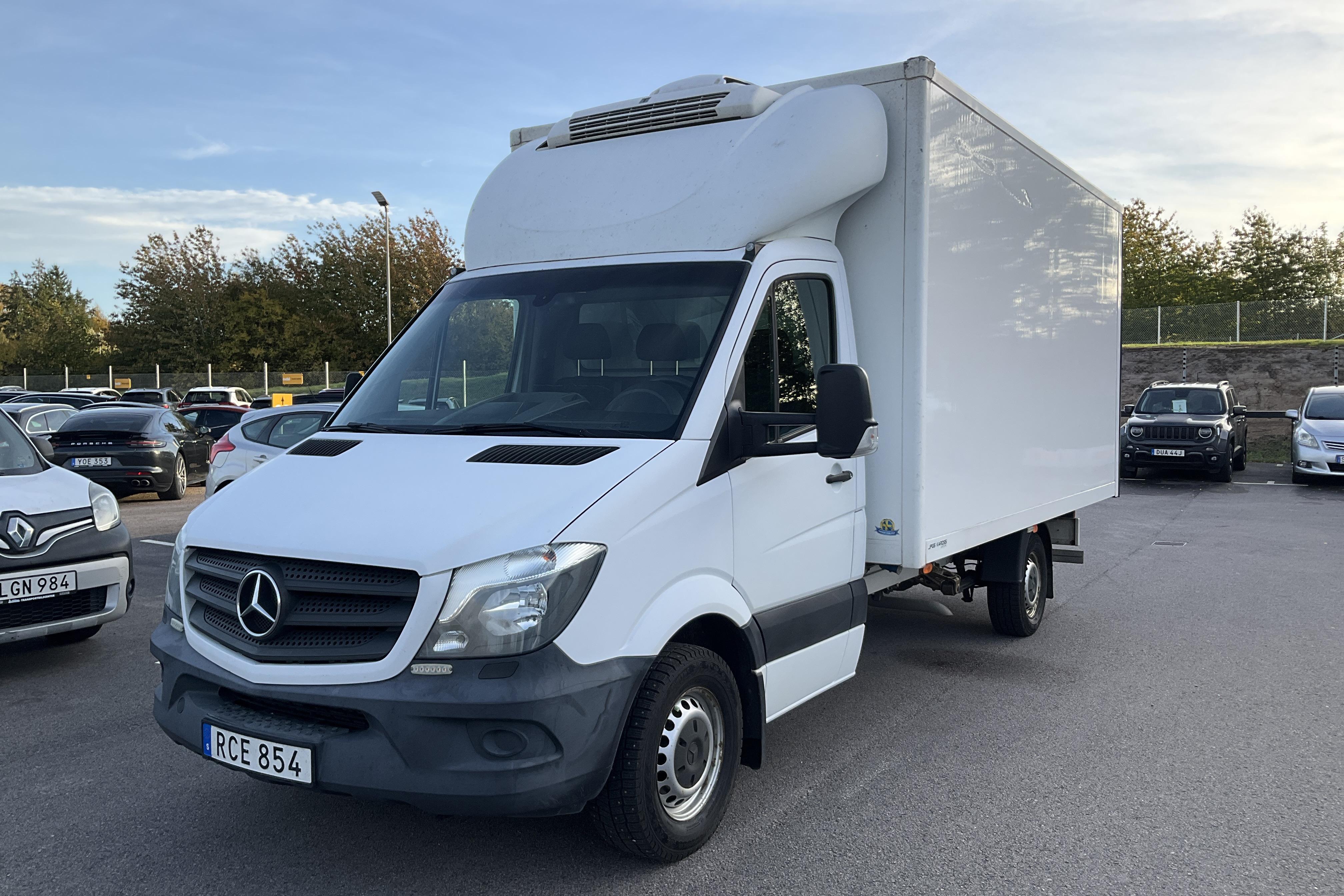 Mercedes Sprinter 316 CDI Volymskåp (163hk) - 21 712 mil - Automat - vit - 2017