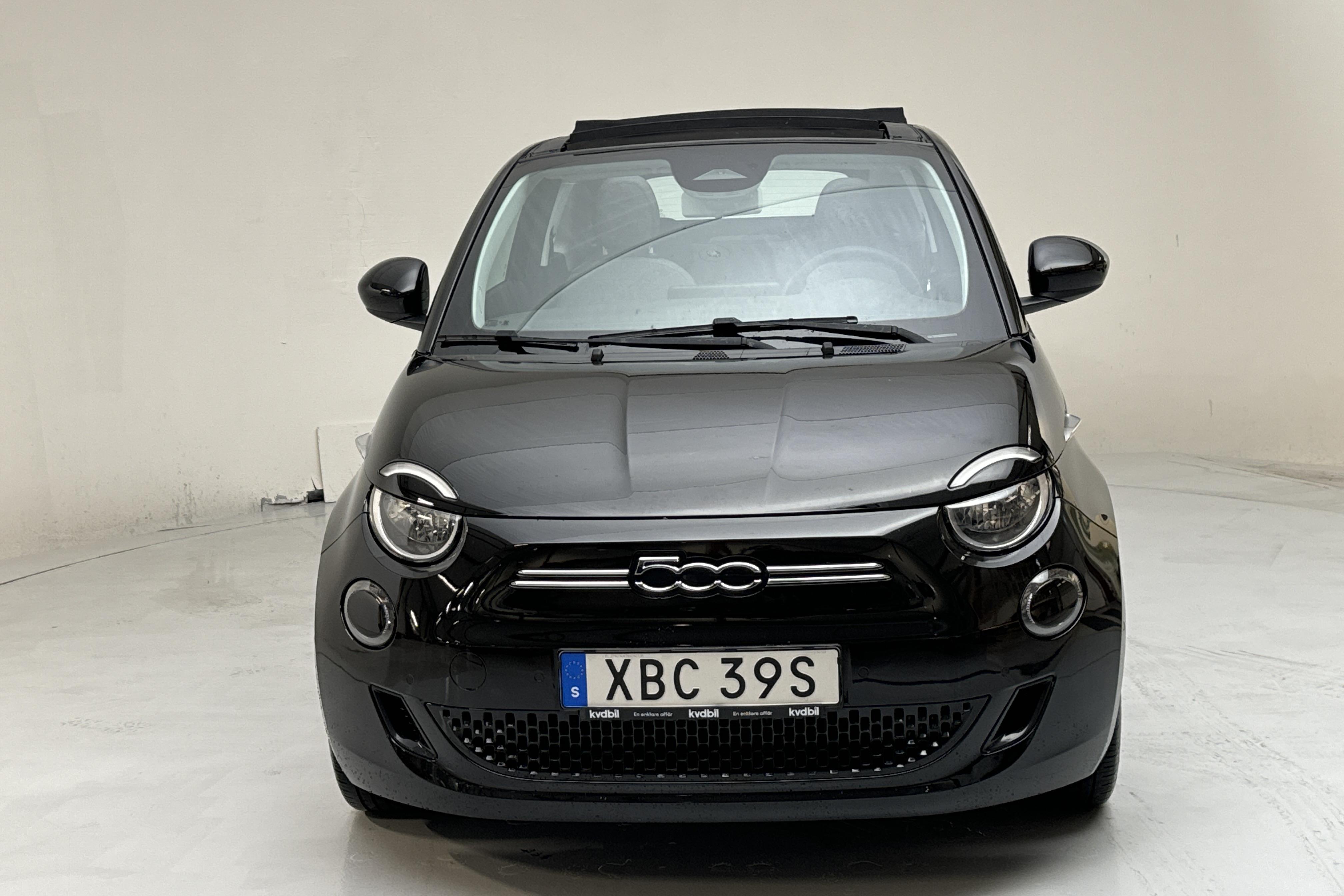 Fiat 500e Cabriolet (118hk) - 26 020 km - Automatyczna - czarny - 2021