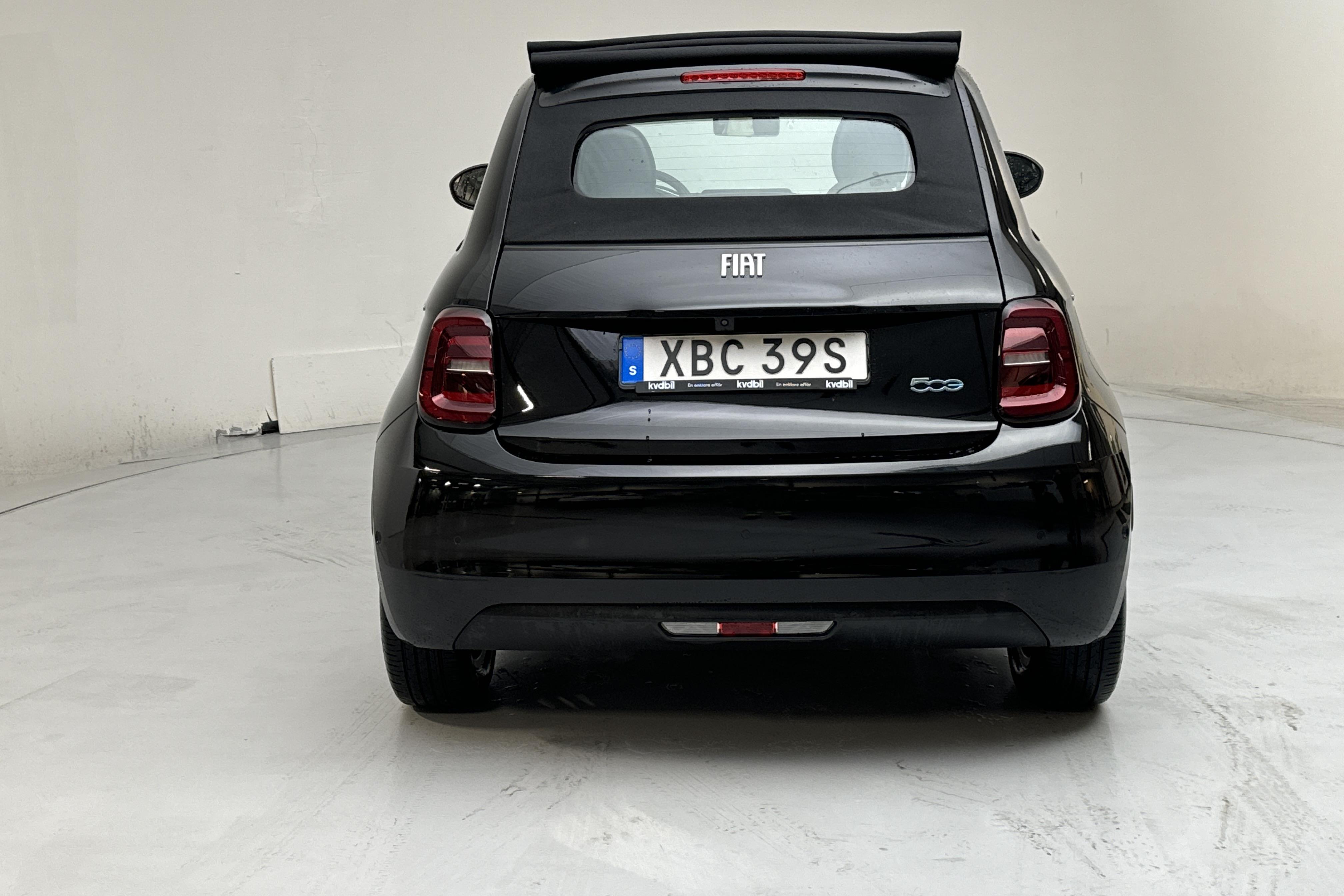 Fiat 500e Cabriolet (118hk) - 26 020 km - Automatic - black - 2021