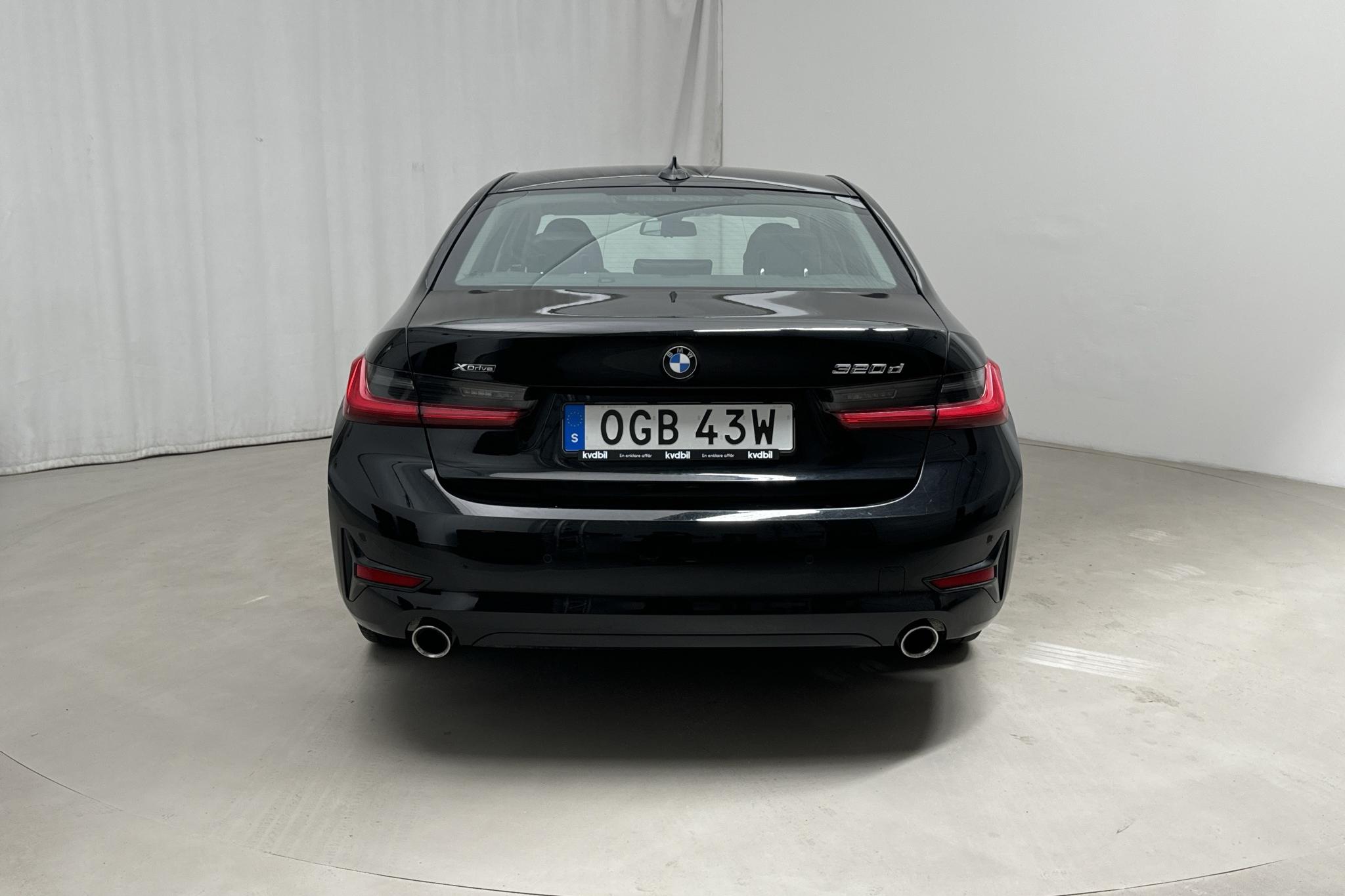 BMW 320d xDrive Sedan, G20 (190hk) - 114 850 km - Automatic - black - 2021