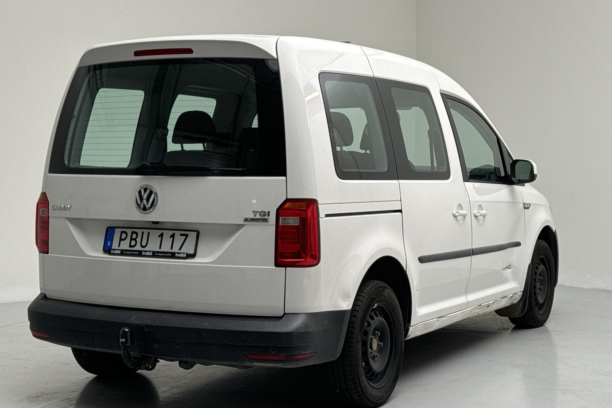 VW Caddy Life 1.4 TGI (110hk) - 58 550 km - Manualna - biały - 2017