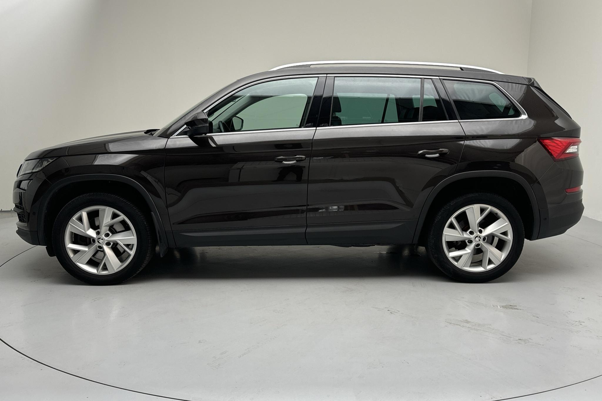 Skoda Kodiaq 2.0 TDI 4X4 (190hk) - 129 400 km - Automatyczna - brązowy - 2019