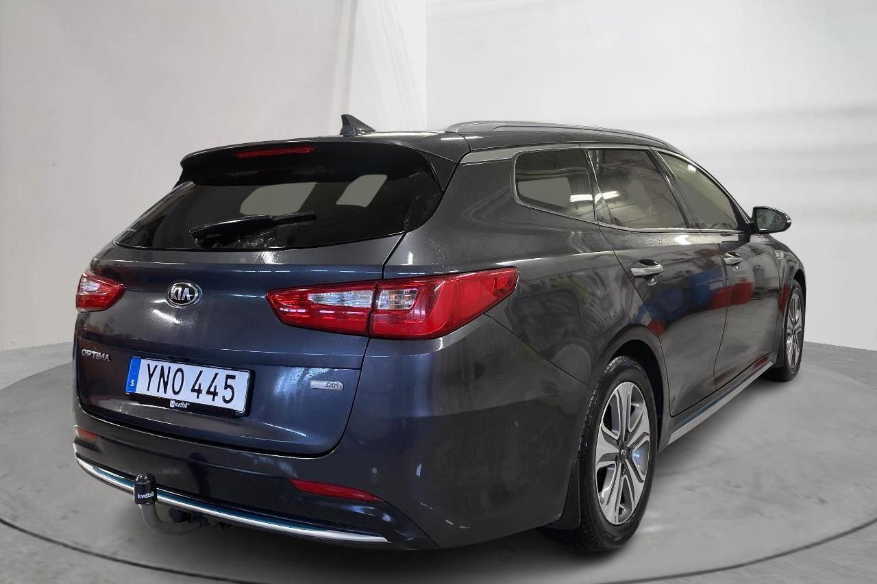 KIA Optima 2.0 GDi Plug-in Hybrid SW (205hk) - 126 300 km - Automatyczna - szary - 2018