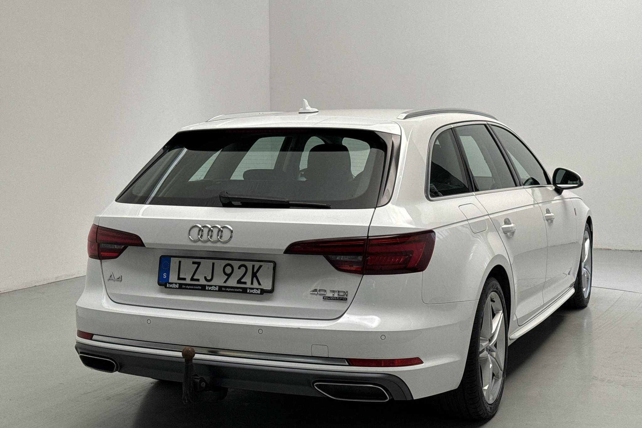 Audi A4 Avant 40 TDI quattro (190hk) - 10 747 mil - Automat - vit - 2019