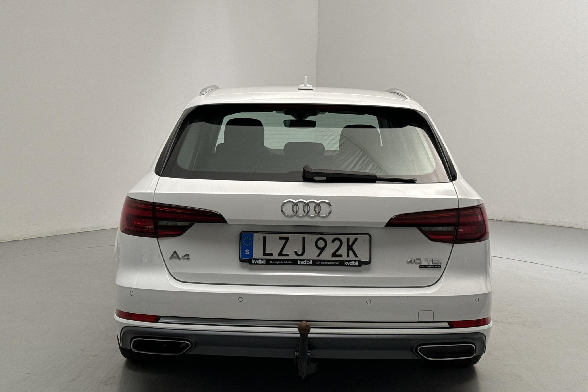 Audi A4 Avant 40 TDI quattro (190hk) - 107 470 km - Automatyczna - biały - 2019