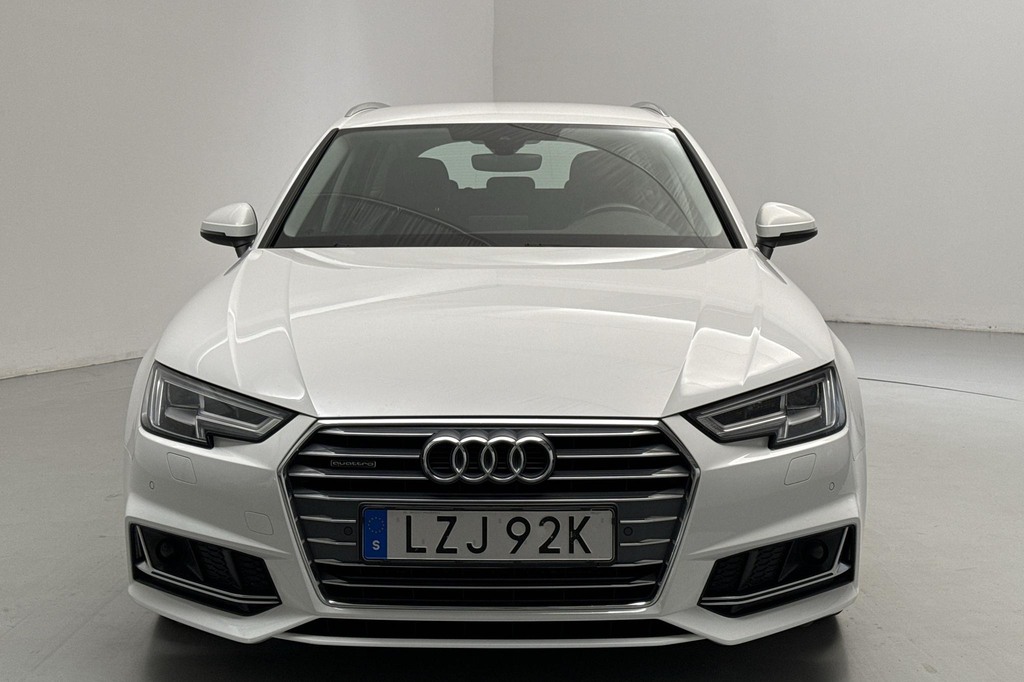 Audi A4 Avant 40 TDI quattro (190hk) - 107 470 km - Automatyczna - biały - 2019