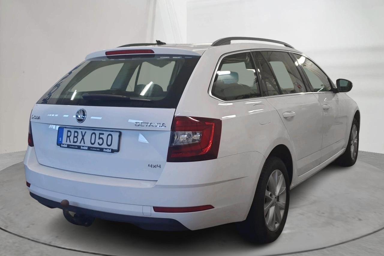 Skoda Octavia III 2.0 TDI CR Combi 4x4 (150hk) - 101 500 km - Manuaalinen - valkoinen - 2018