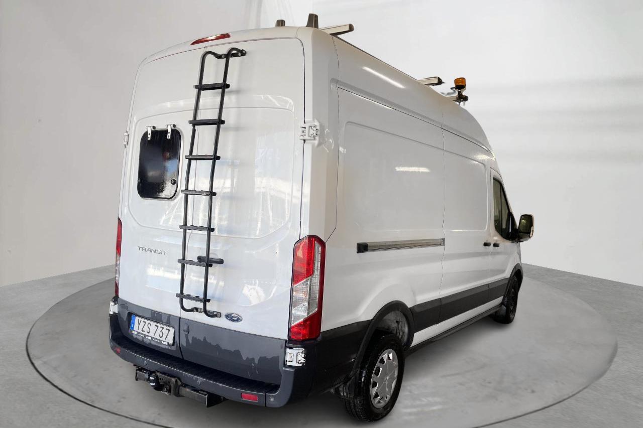 Ford Transit 350 2.0 TDCi AWD Skåp (130hk) - 13 946 mil - Manuell - vit - 2018