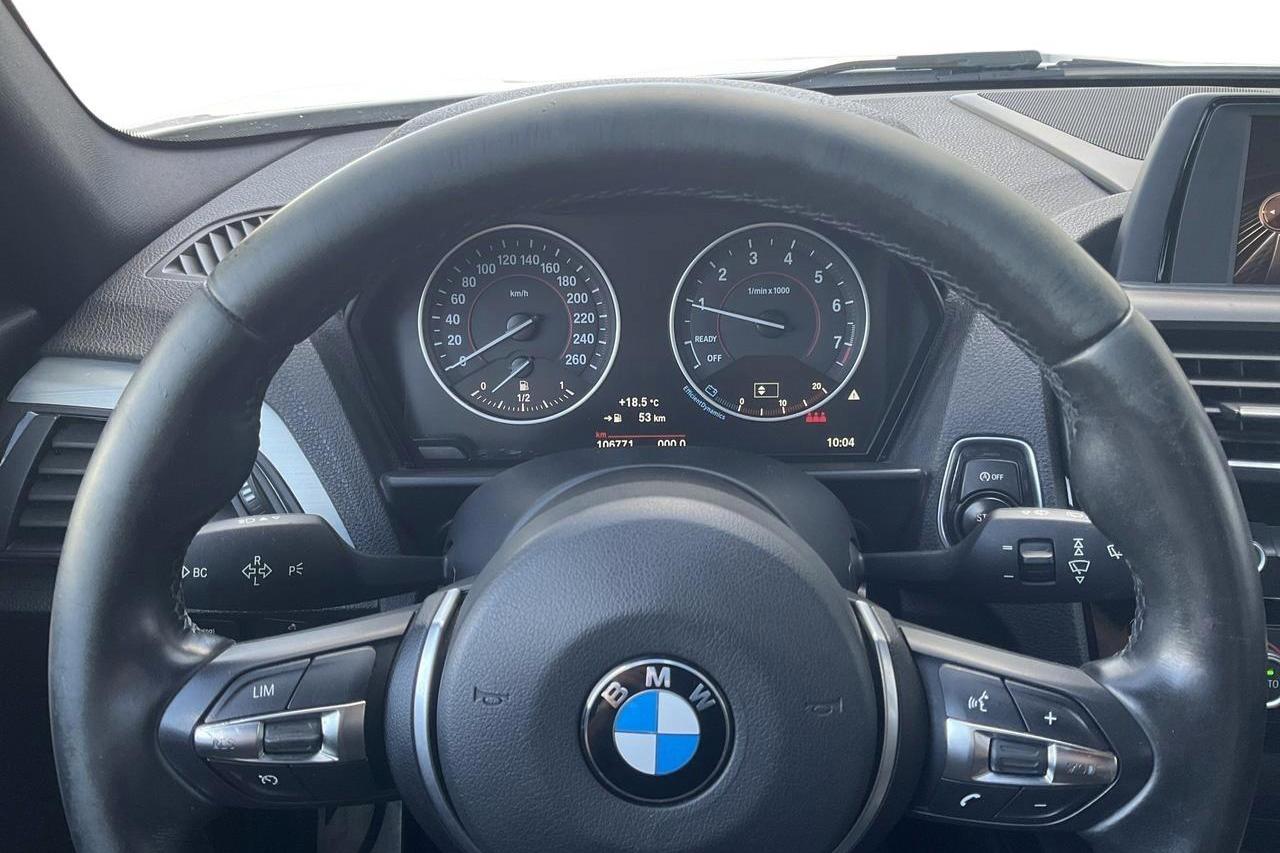 BMW 118i 5dr, F20 (136hk) - 106 770 km - Käsitsi - valge - 2016